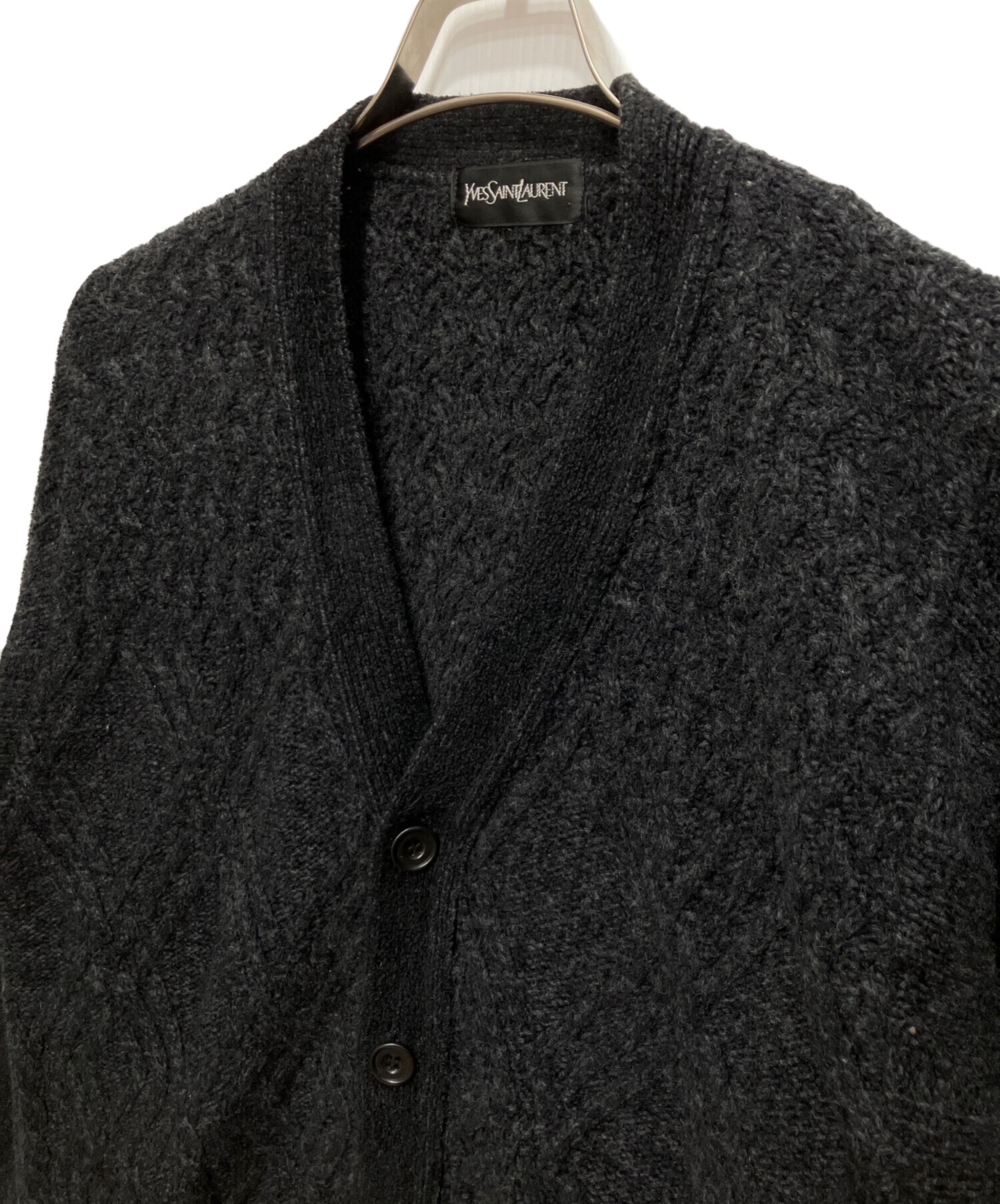 Yves Saint Laurent カーディガン 中古・古着通販】Yves Saint Laurent (イヴサンローラン) ニット