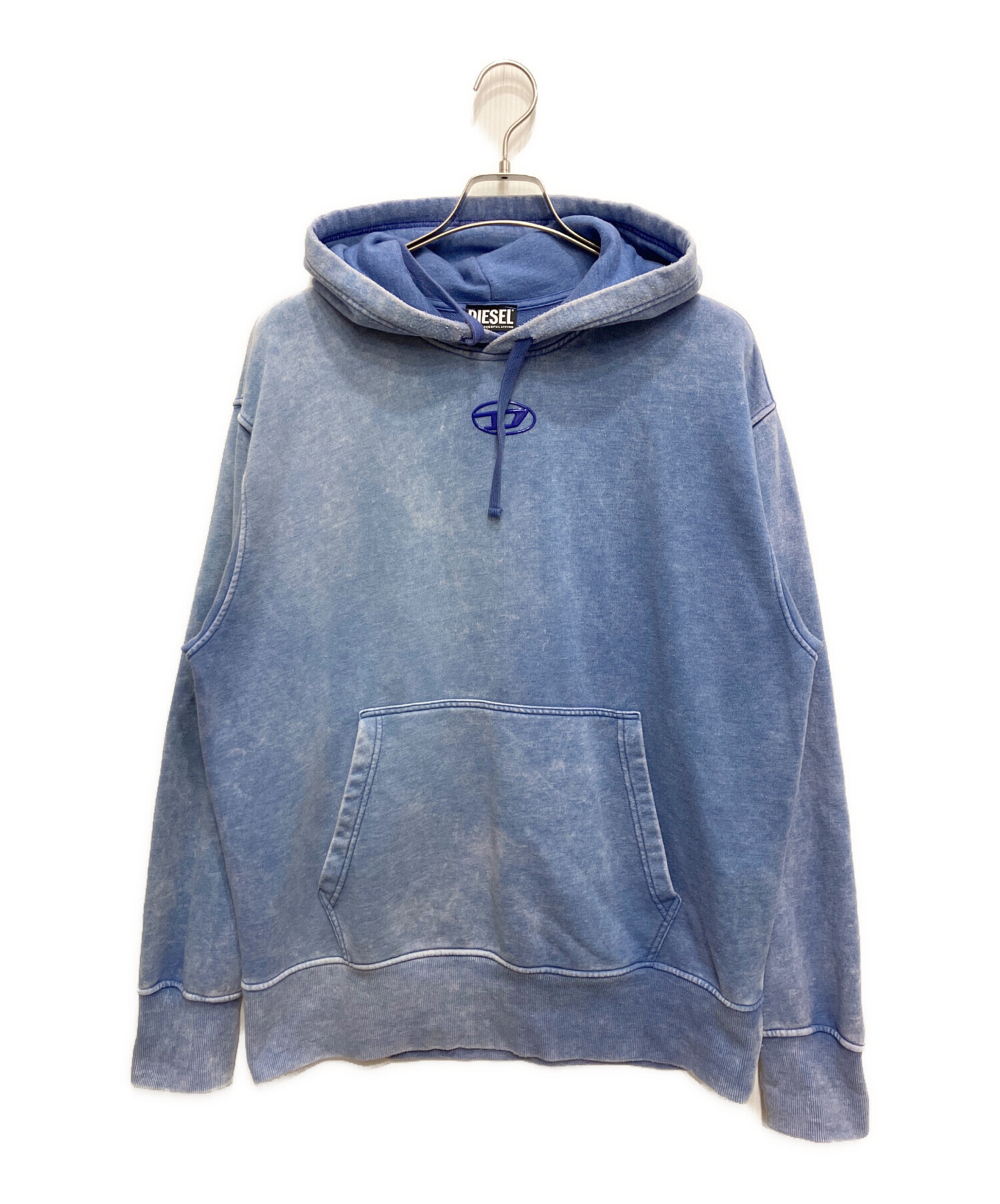 中古・古着通販】DIESEL (ディーゼル) Dロゴプルオーバーパーカー 