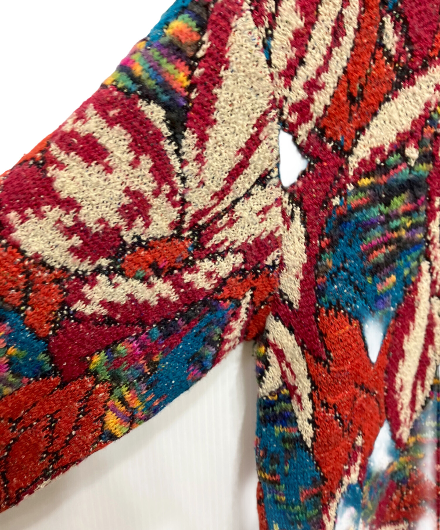 中古・古着通販】missoni sports (ミッソーニスポーツ) 総柄ニット