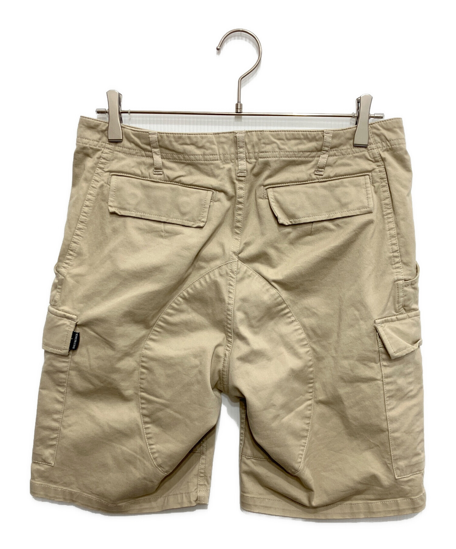 BALENCIAGA バレンシアガ　ハーフパンツ　ズボン　サイズ44 ベージュ BALENCIAGA スウェットハーフパンツ wardrobe メンズ SIZE XXS