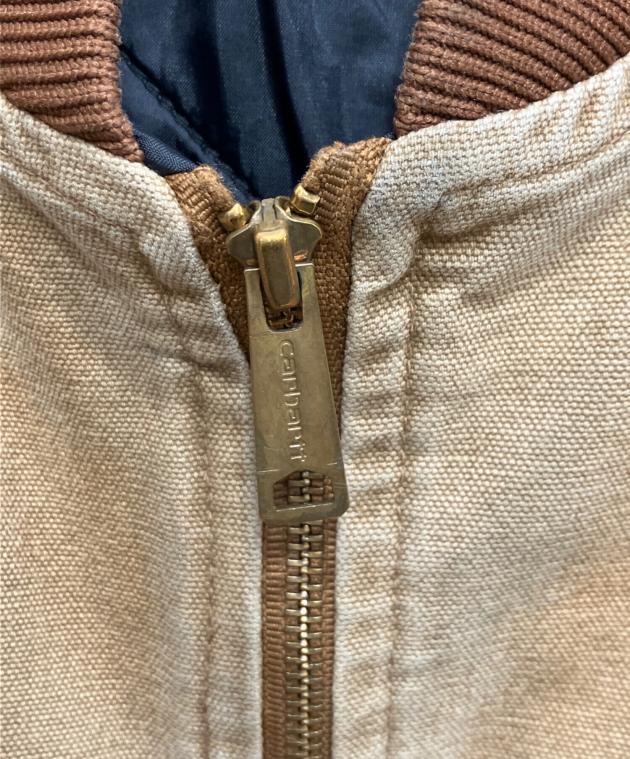 Carhartt ベージュ ジッパーベスト 2XL 中古・古着通販】CarHartt (カーハート) ボアベスト ベージュ サイズ