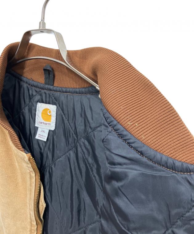 中古・古着通販】CarHartt (カーハート) 中綿ダックベスト ベージュ