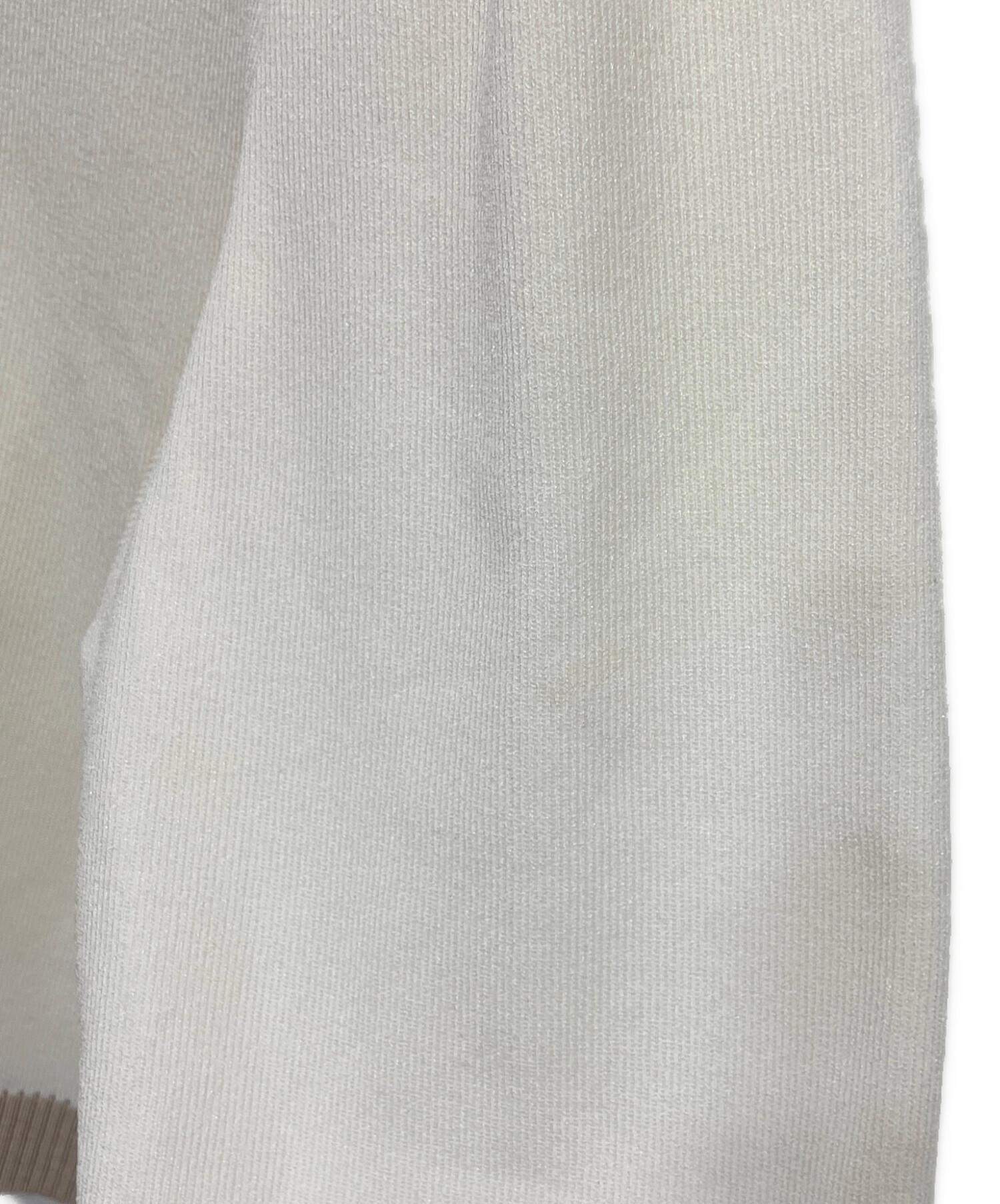 中古・古着通販】Rene (ルネ) ダブルジップカーディガン ホワイト