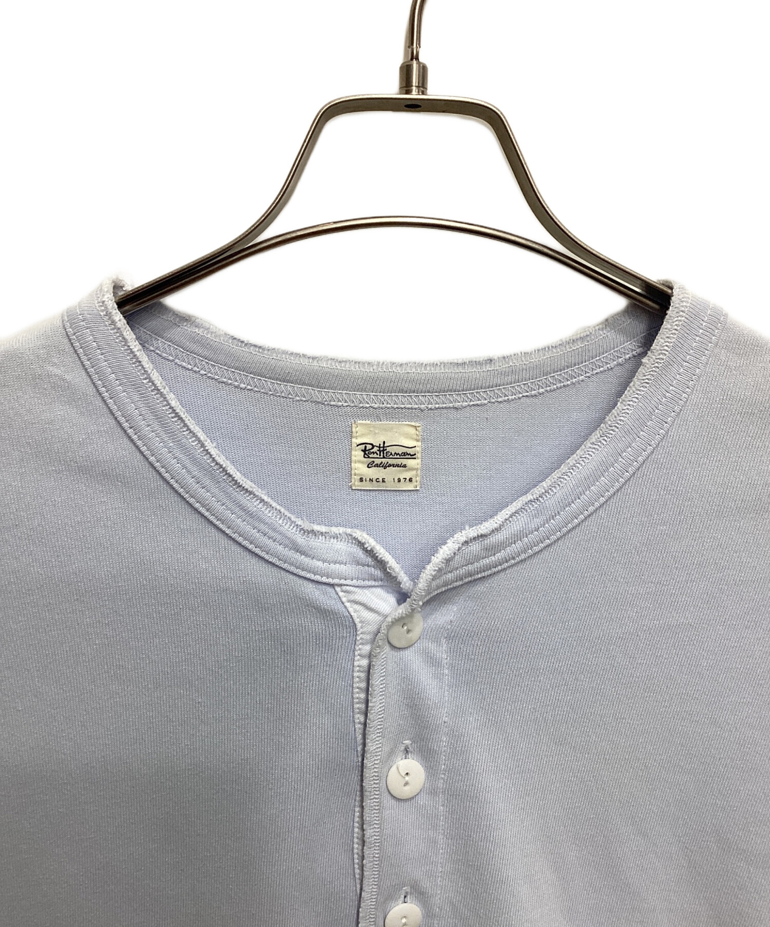 中古・古着通販】Ron Herman (ロンハーマン) ヘンリーネックTシャツ