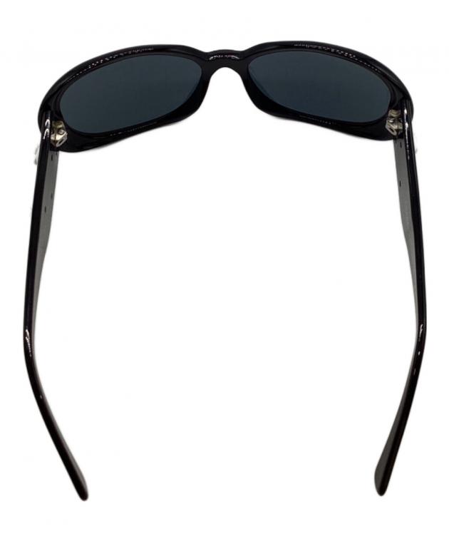 CHANEL カメリアサングラスブラック 中古・古着通販】CHANEL (シャネル) カメリアサングラス ブラック