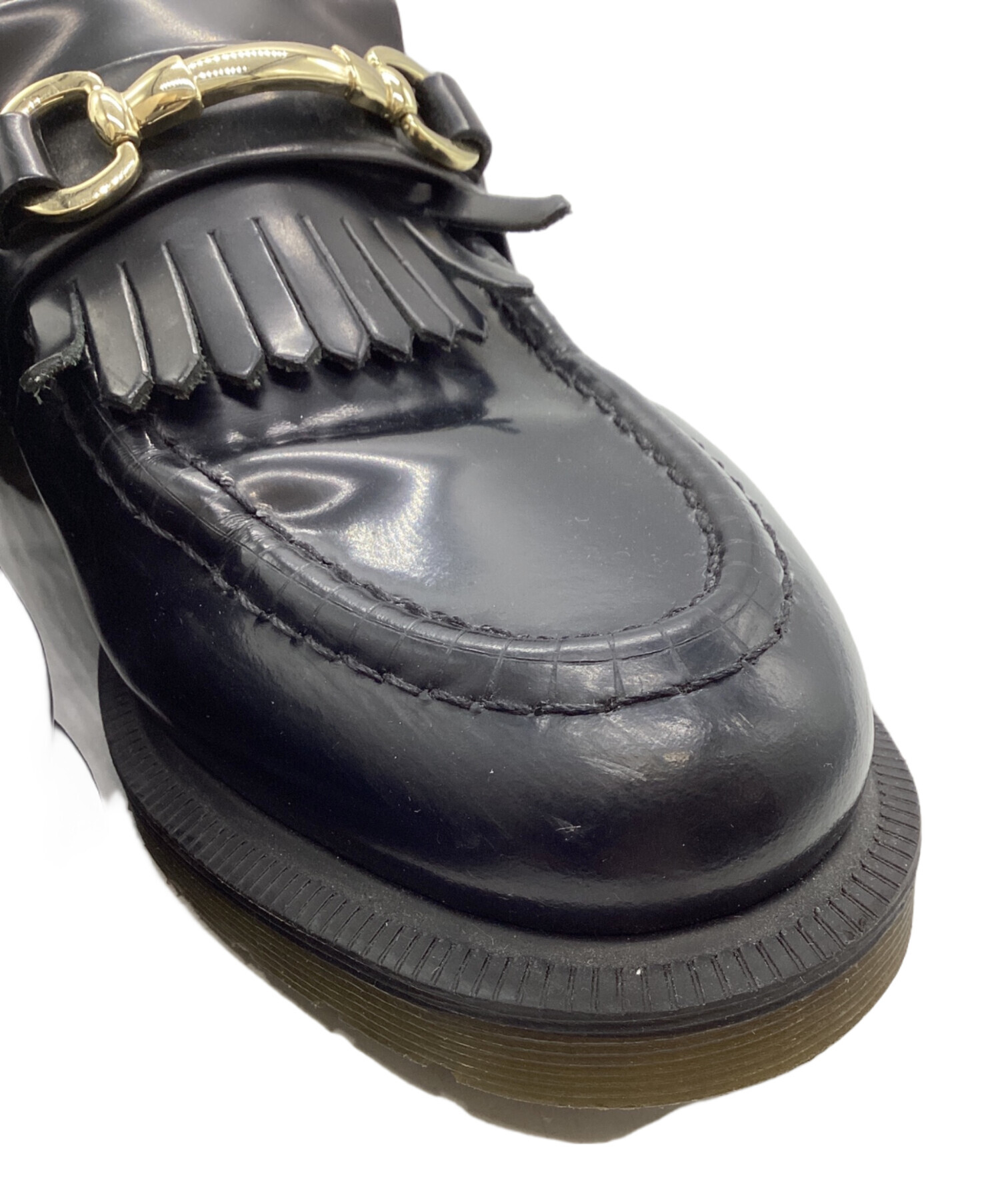 ドクターマーチンADRIANSNAFFLE UK7 EU41 ブラック26cm 中古・古着通販】Dr.Martens (ドクターマーチン) ADRIAN SNAFFLE