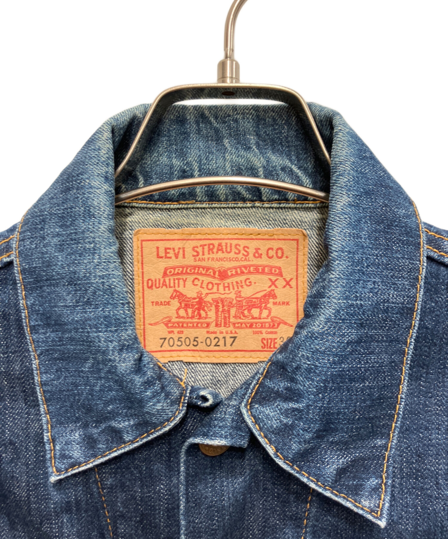 中古・古着通販】LEVI'S (リーバイス) 復刻BIG-E4thタイプGジャン