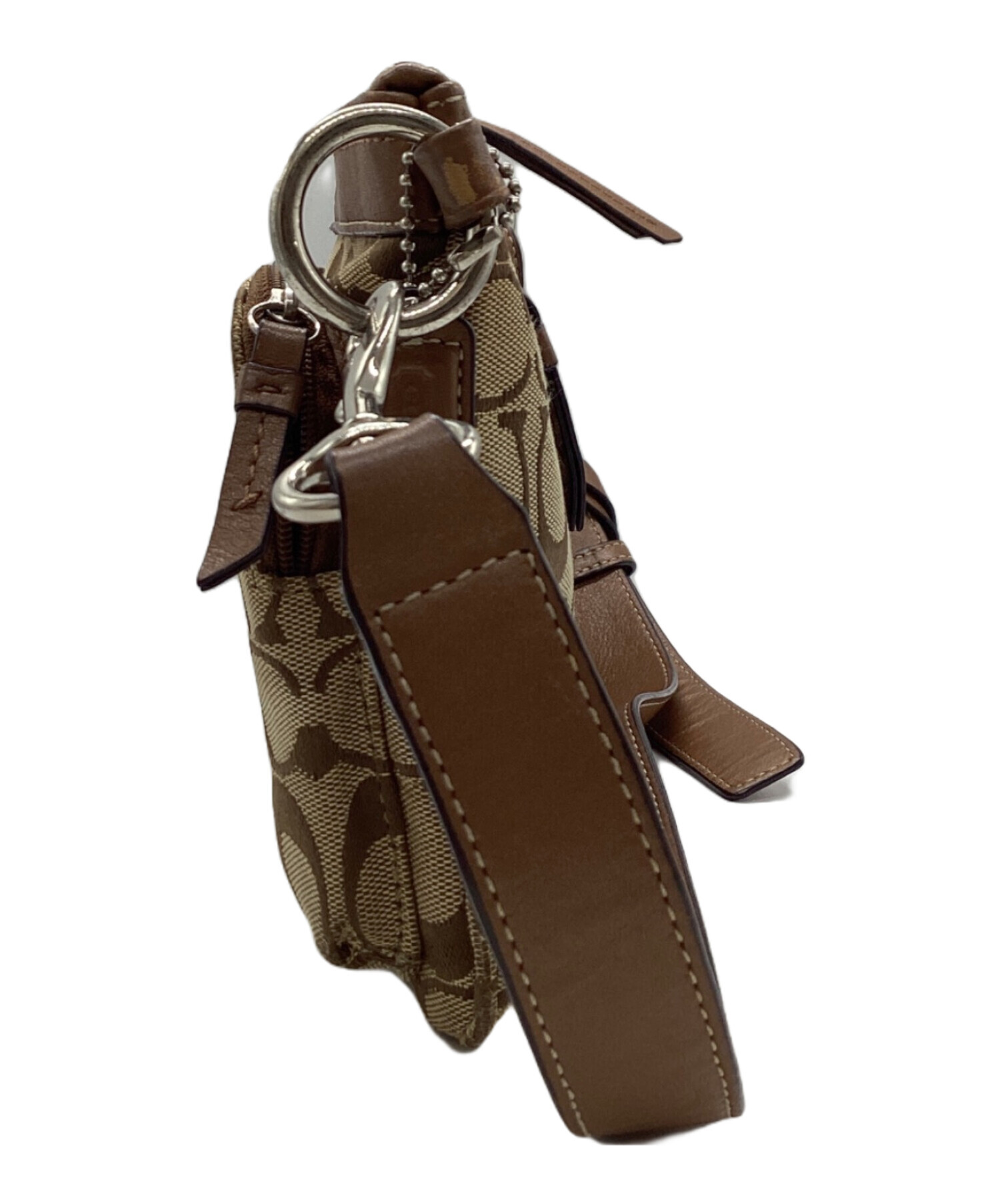 中古・古着通販】COACH (コーチ) ワンショルダーバッグ ブラウン
