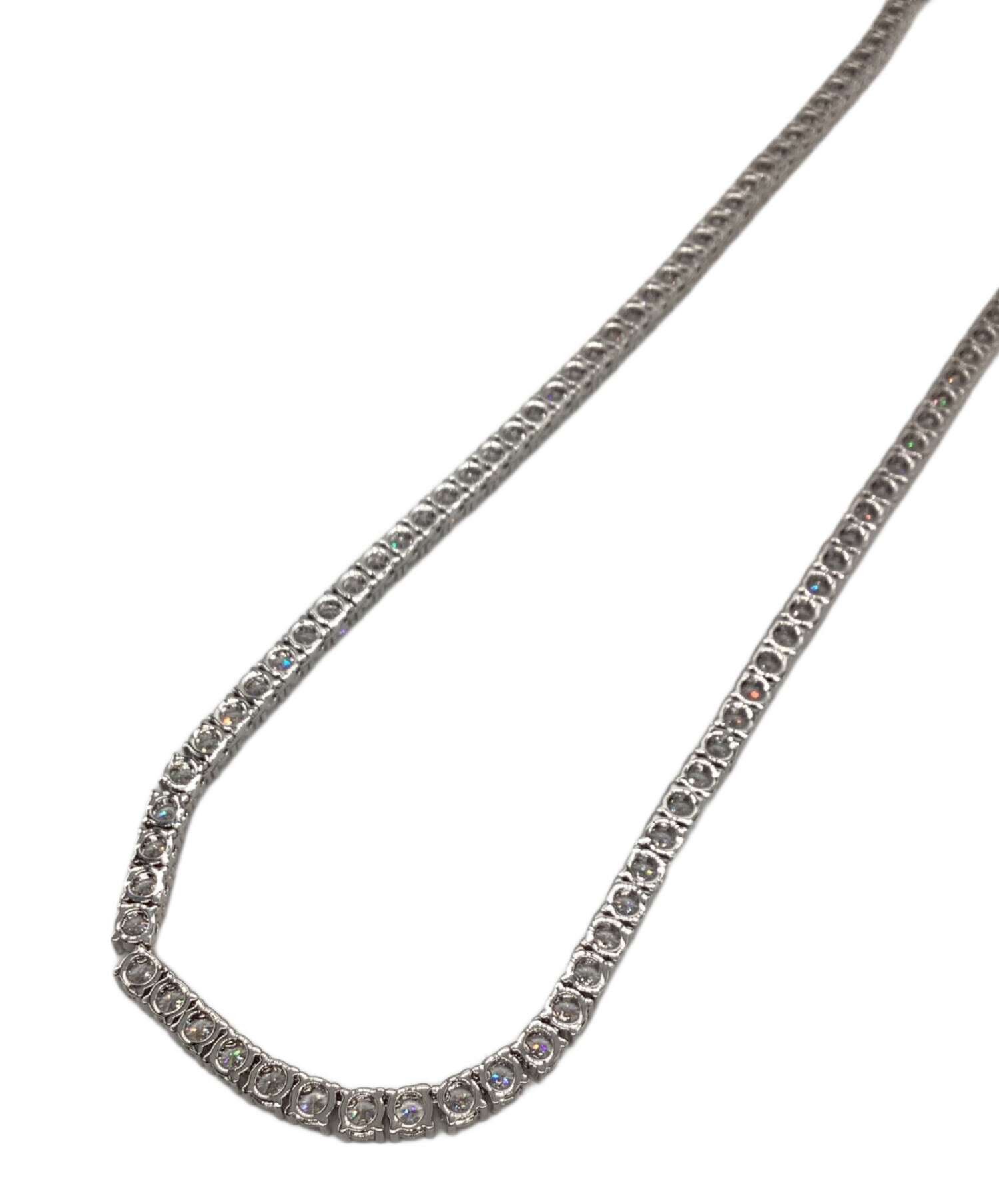 中古・古着通販】glitter (グリッター) テニスチェーンネックレス