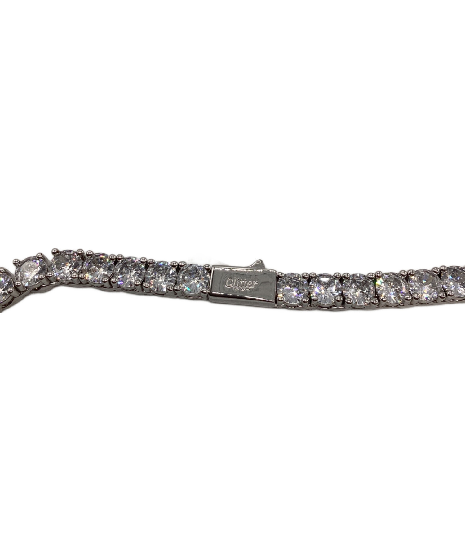 中古・古着通販】glitter (グリッター) テニスチェーンネックレス