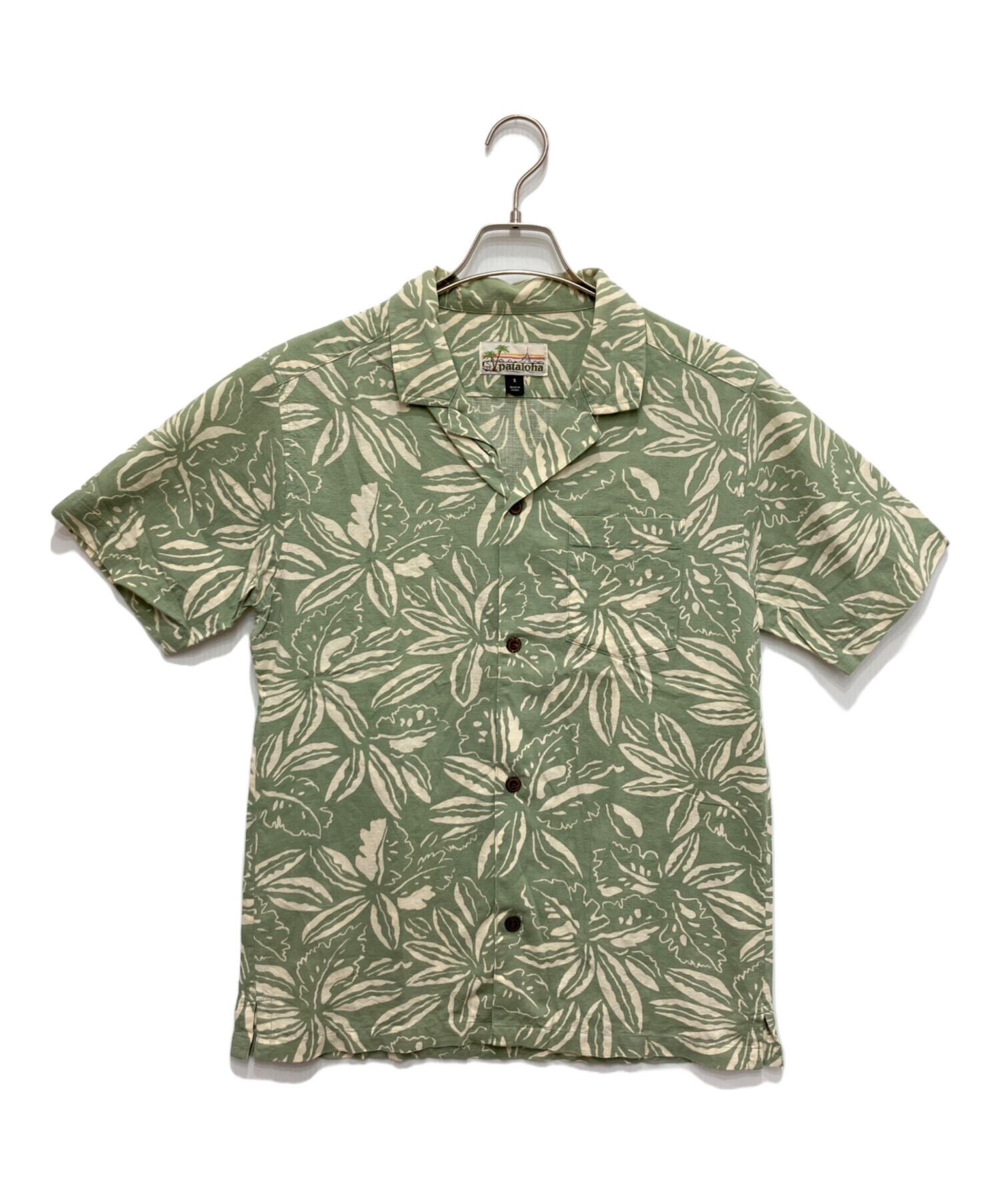 中古・古着通販】pataloha (パタロハ) ボタニカル柄アロハシャツ