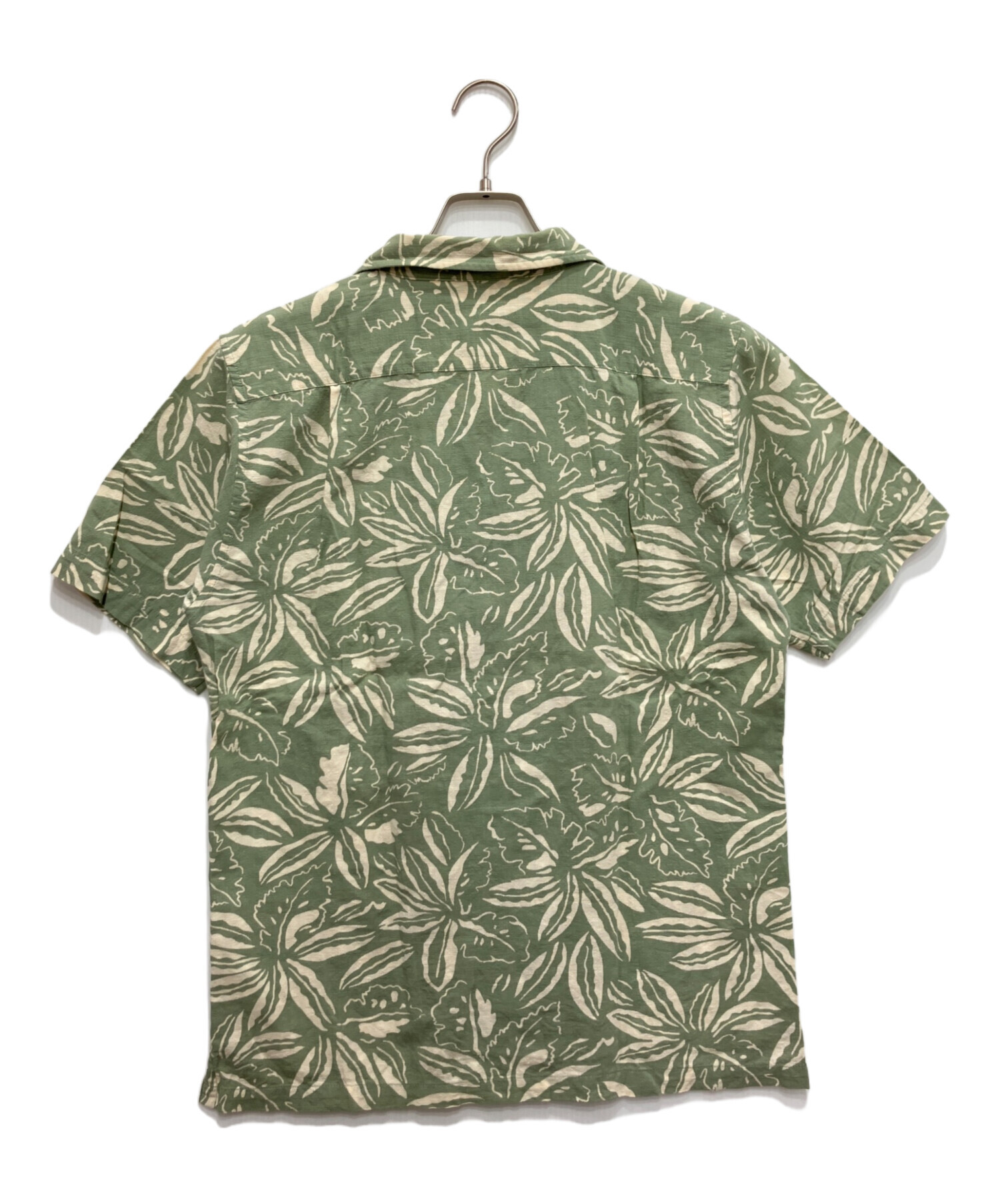 り*う様 Pataloha 新品未使用　アロハシャツ XL 緑葉 中古・古着通販】pataloha (パタロハ) ボタニカル柄アロハシャツ
