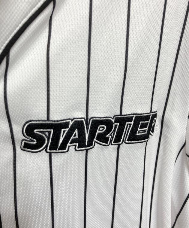 激レア ヴィンテージ 90s Starter テリーグレン ゲームシャツ 中古・古着通販】STARTER (スターター) ゲームシャツ ホワイト サイズ