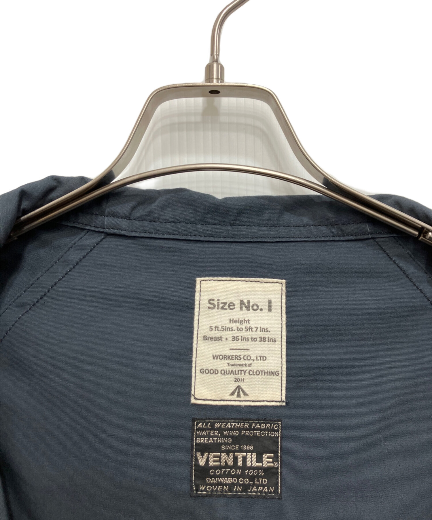 中古・古着通販】WORKERS (ワーカーズ) Royal Navy Smock Mod Ventile