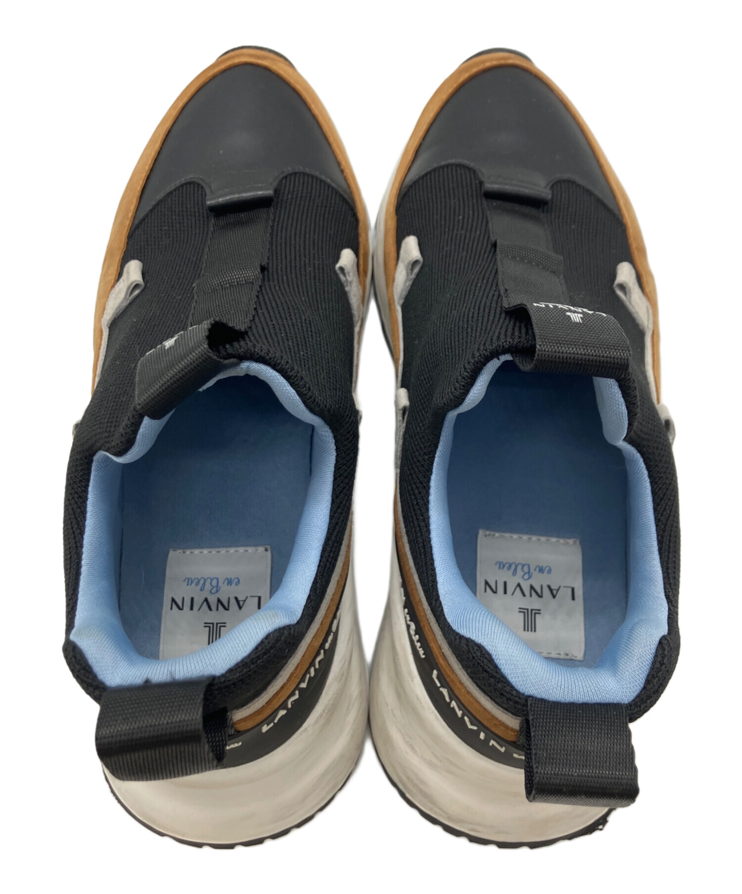 中古・古着通販】LANVIN en Bleu (ランバンオンブルー) 厚底レース