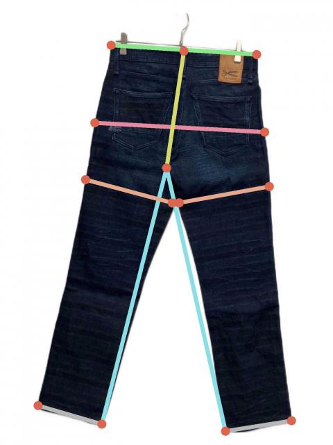 中古・古着通販】Denham (デンハム) FORGE RELAXED FIT インディゴ