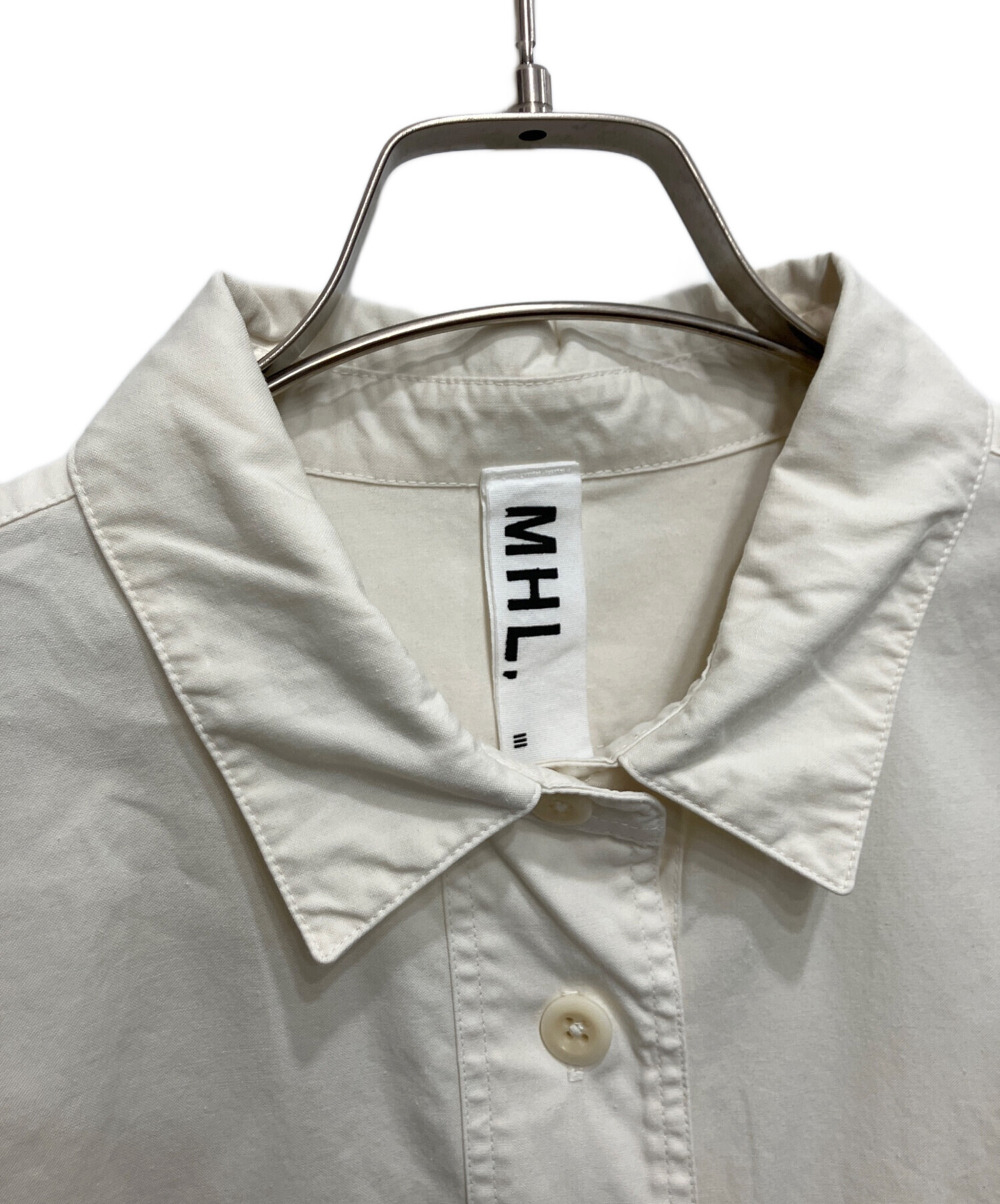 中古・古着通販】MHL (エムエイチエル) 長袖シャツ アイボリー サイズ