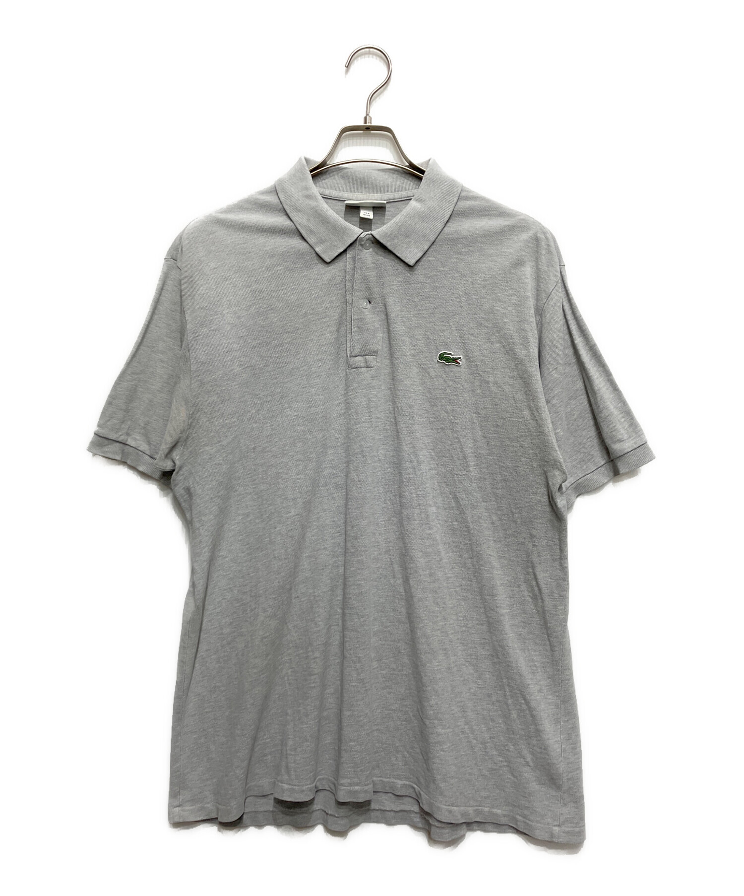 patagonia メンズ L グレー ポロシャツ古着屋購入STARstussy 中古・古着通販】LACOSTE (ラコステ) ポロシャツ グレー サイズ:XL