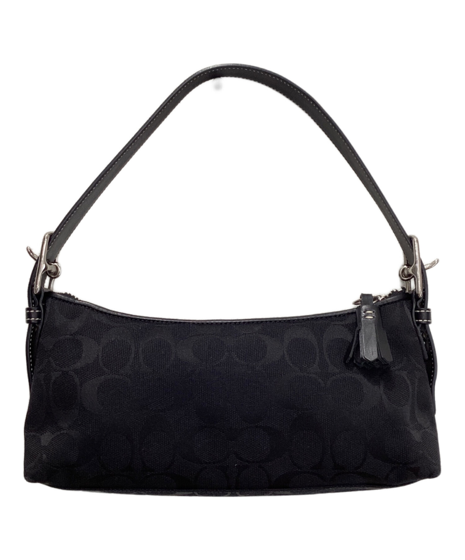 中古・古着通販】COACH (コーチ) シグネチャーワンショルダーバッグ 