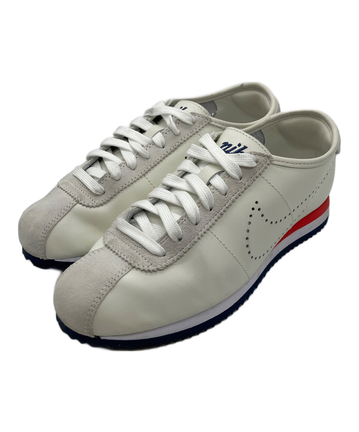中古・古着通販】NIKE (ナイキ) W CORTEZレザースニーカー ホワイト