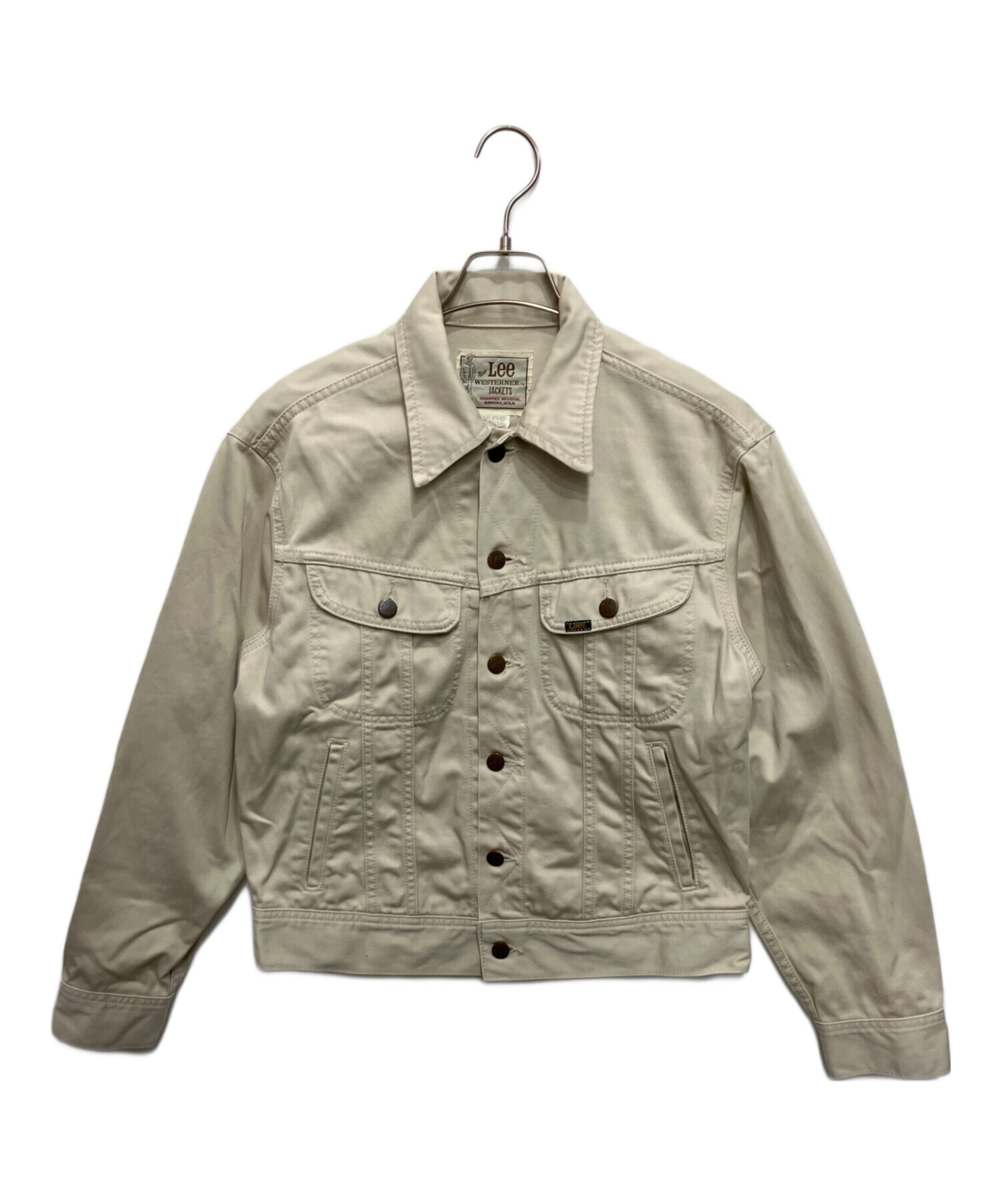 Lee リー ウエスターナー トラッカージャケット 0424 復刻 アイボリー 中古・古着通販】LEE (リー) 復刻ウエスターナートラッカージャケット