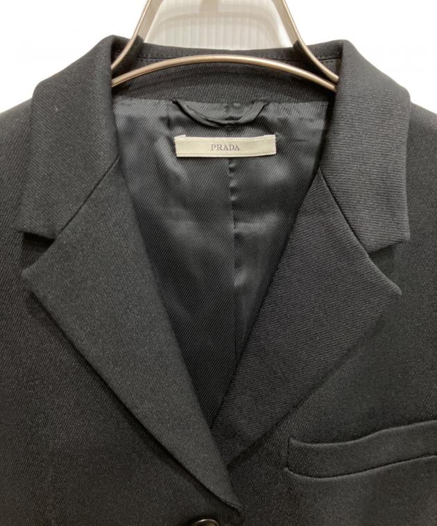 中古・古着通販】PRADA (プラダ) 3Bセットアップスーツ ブラック