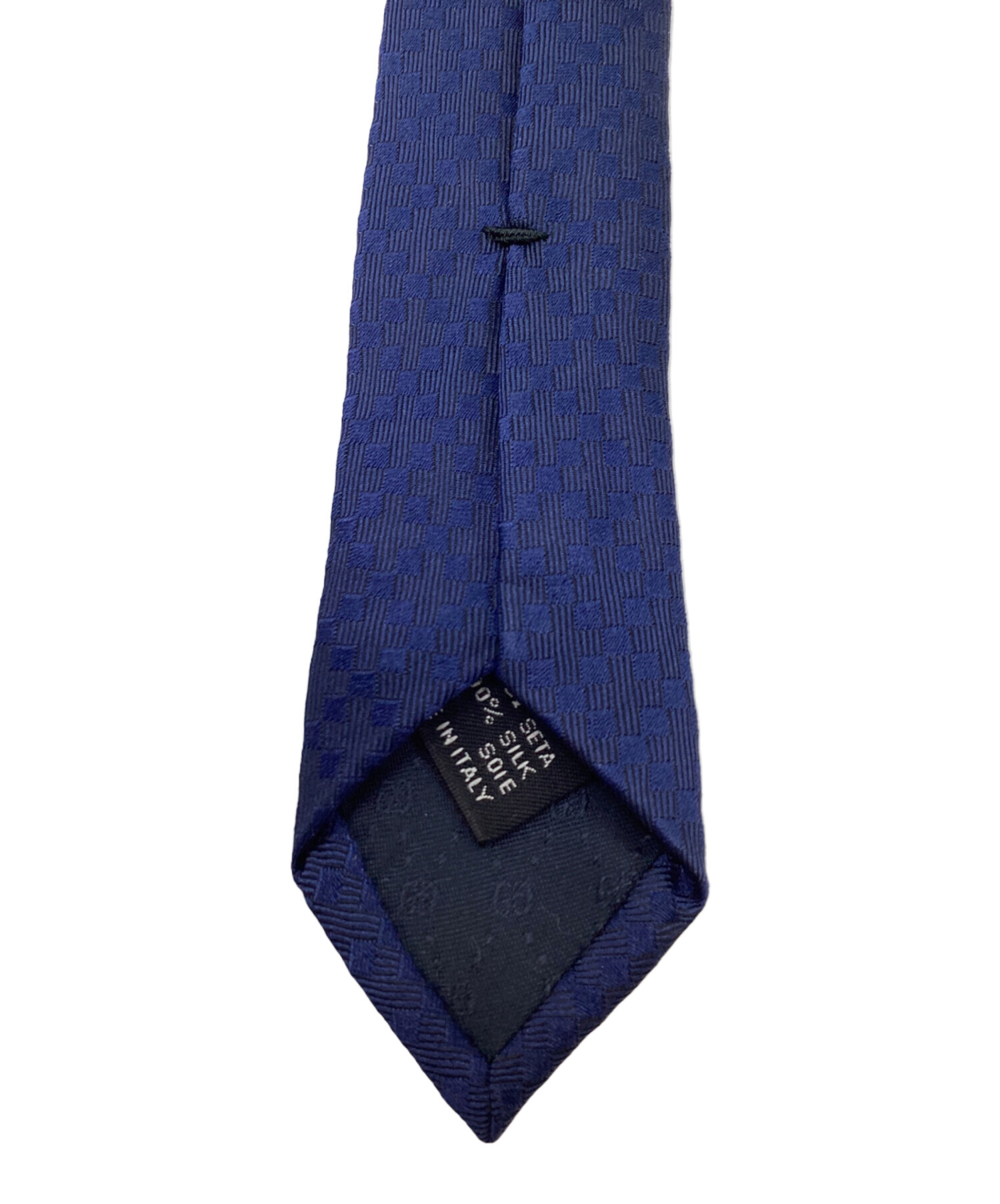 中古・古着通販】GUCCI (グッチ) ネクタイ ネイビー サイズ:表記なし