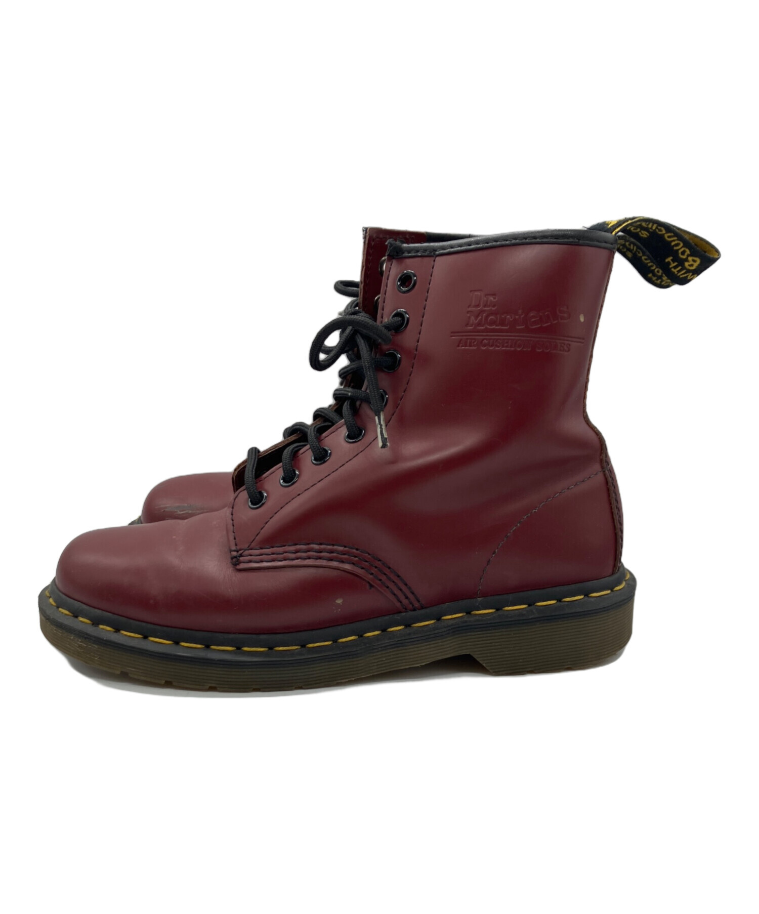 【新品未使用タグ付】廃盤ドクターマーチンレインブーツチェリーレッド　UK6 中古・古着通販】Dr.Martens (ドクターマーチン) 8ホールブーツ