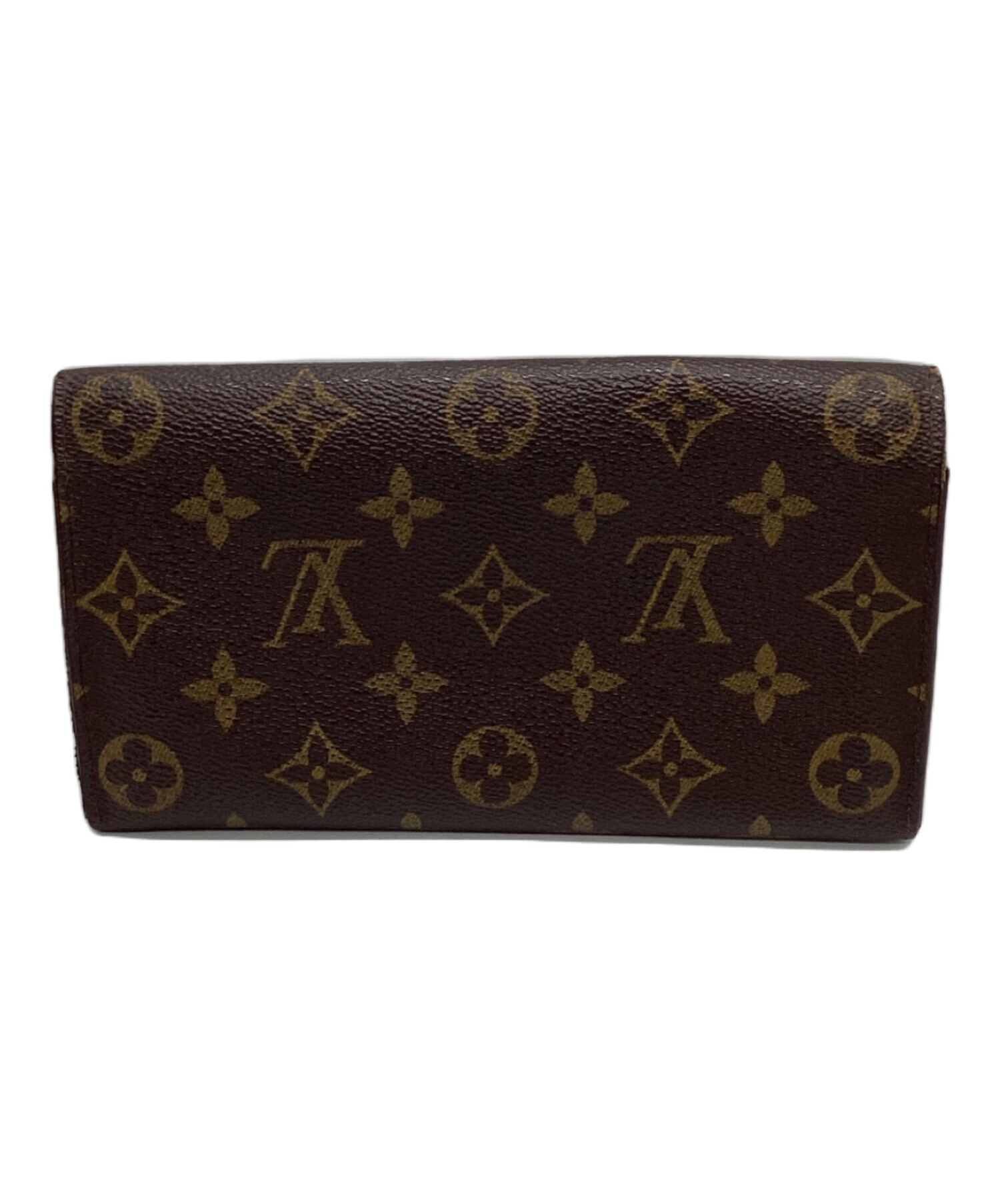 中古・古着通販】LOUIS VUITTON (ルイ ヴィトン) 長財布 ブラウン