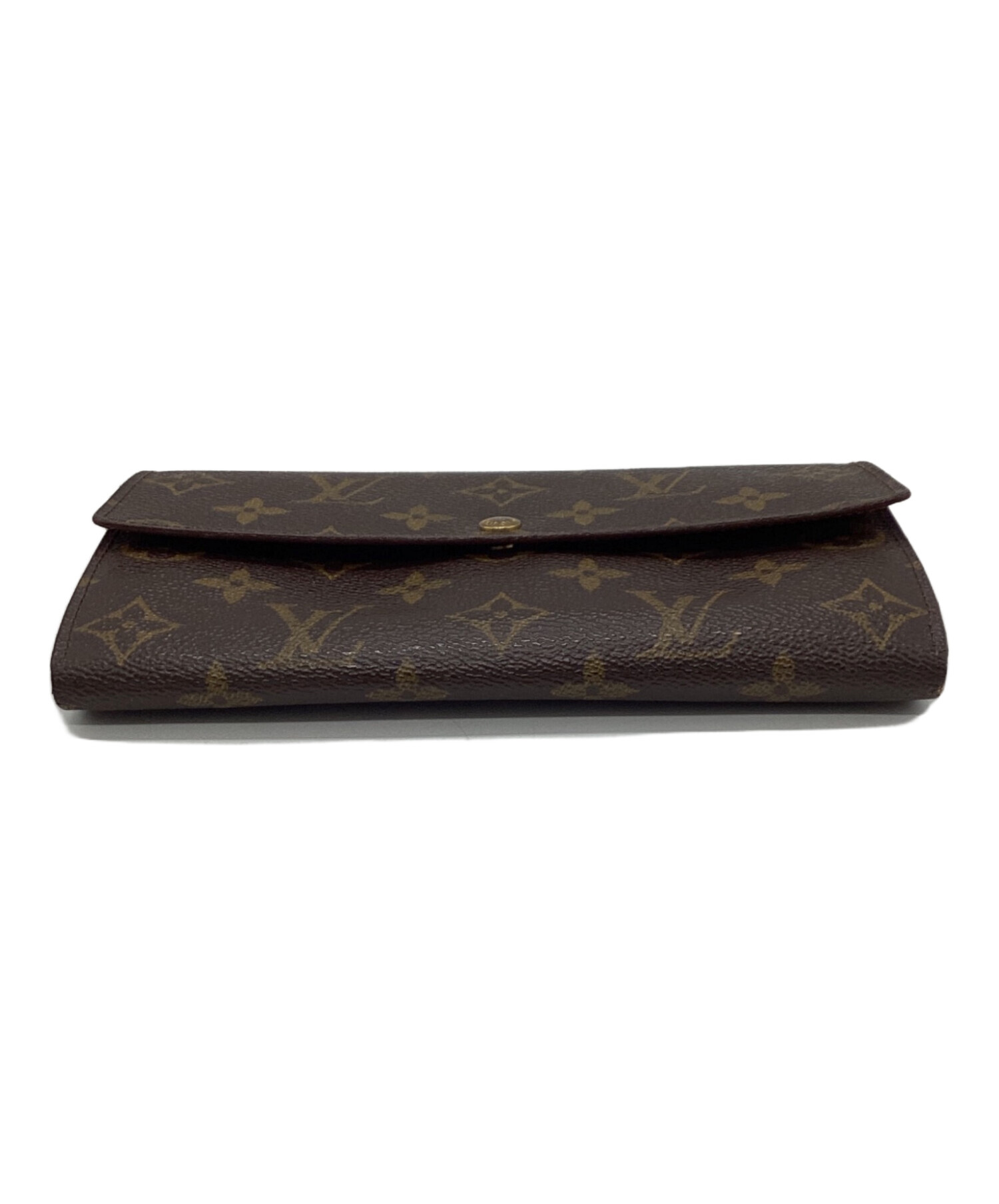 中古・古着通販】LOUIS VUITTON (ルイ ヴィトン) 長財布 ブラウン