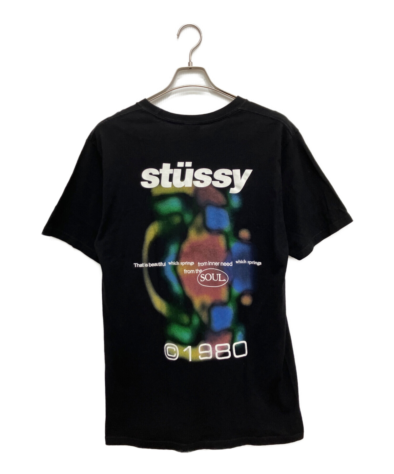 中古・古着通販】stussy (ステューシー) バックプリントTシャツ