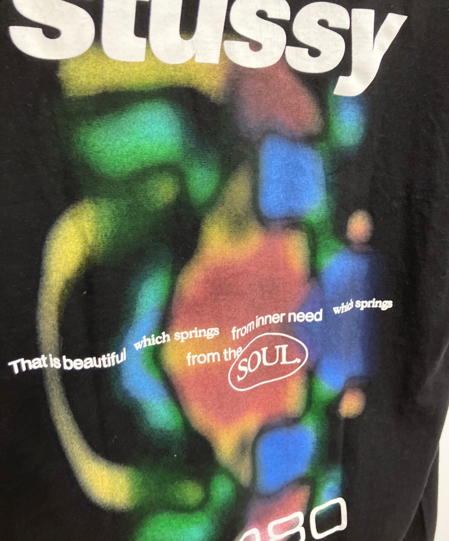 中古・古着通販】stussy (ステューシー) バックプリントTシャツ