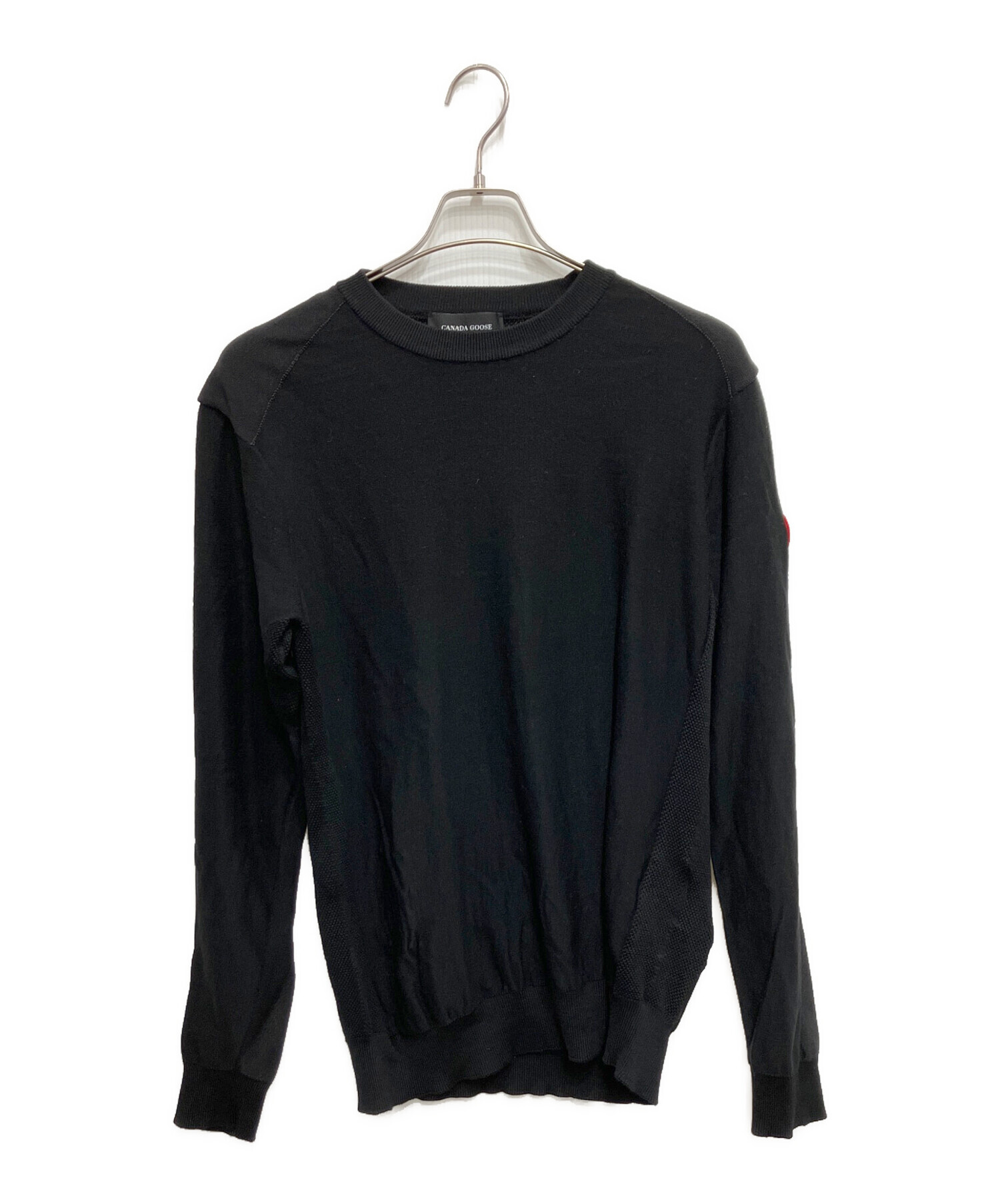 カナダグース 黒 ニット 中古・古着通販】CANADA GOOSE (カナダグース) Dartmouth Crew Knit