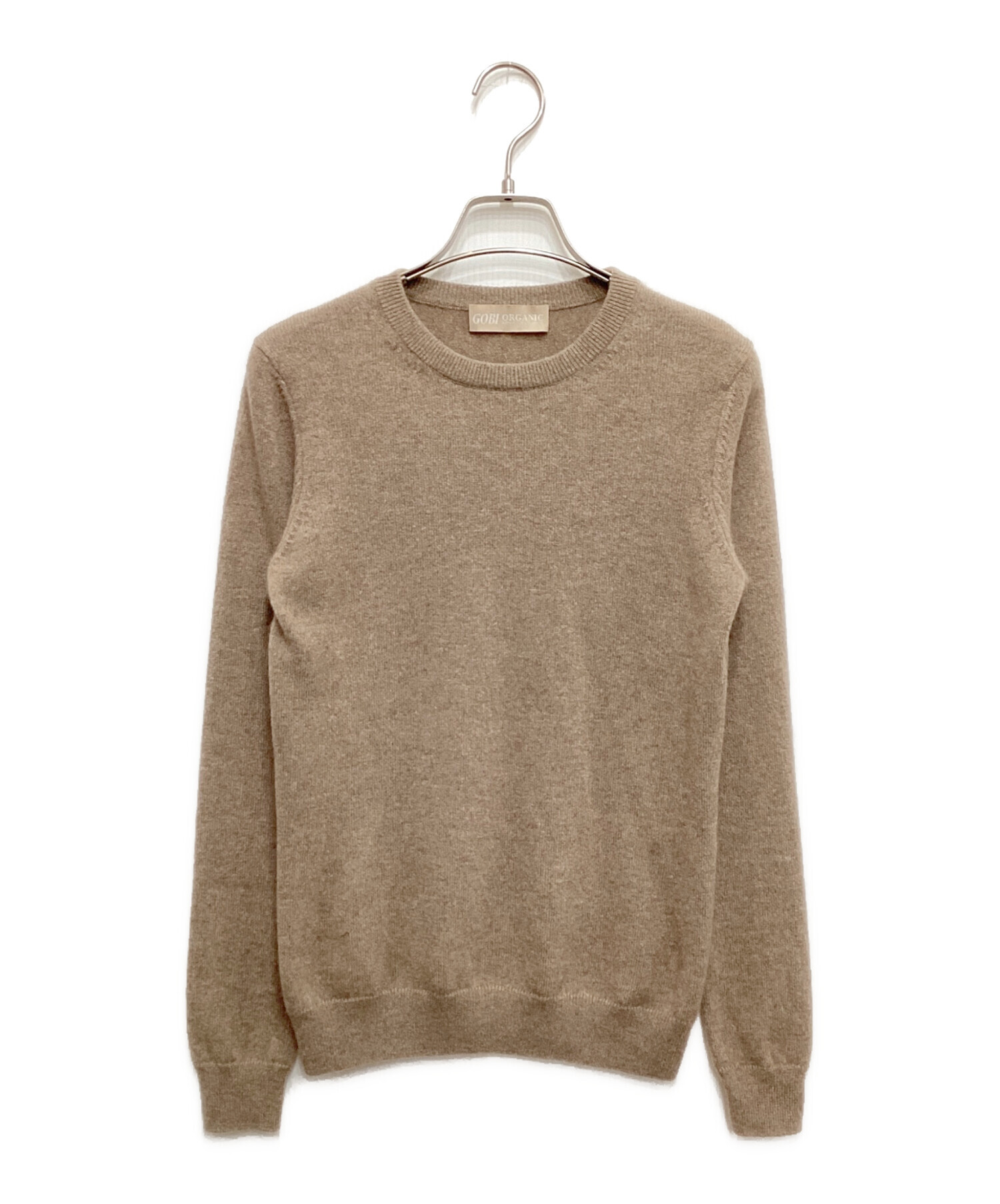 ゴビ　【GOBI 】モンゴル　カシミヤ 100% ベージュ　新品タグ付き 中古・古着通販】GOBI (ゴビ) カシミヤニット ブラウン サイズ:不明