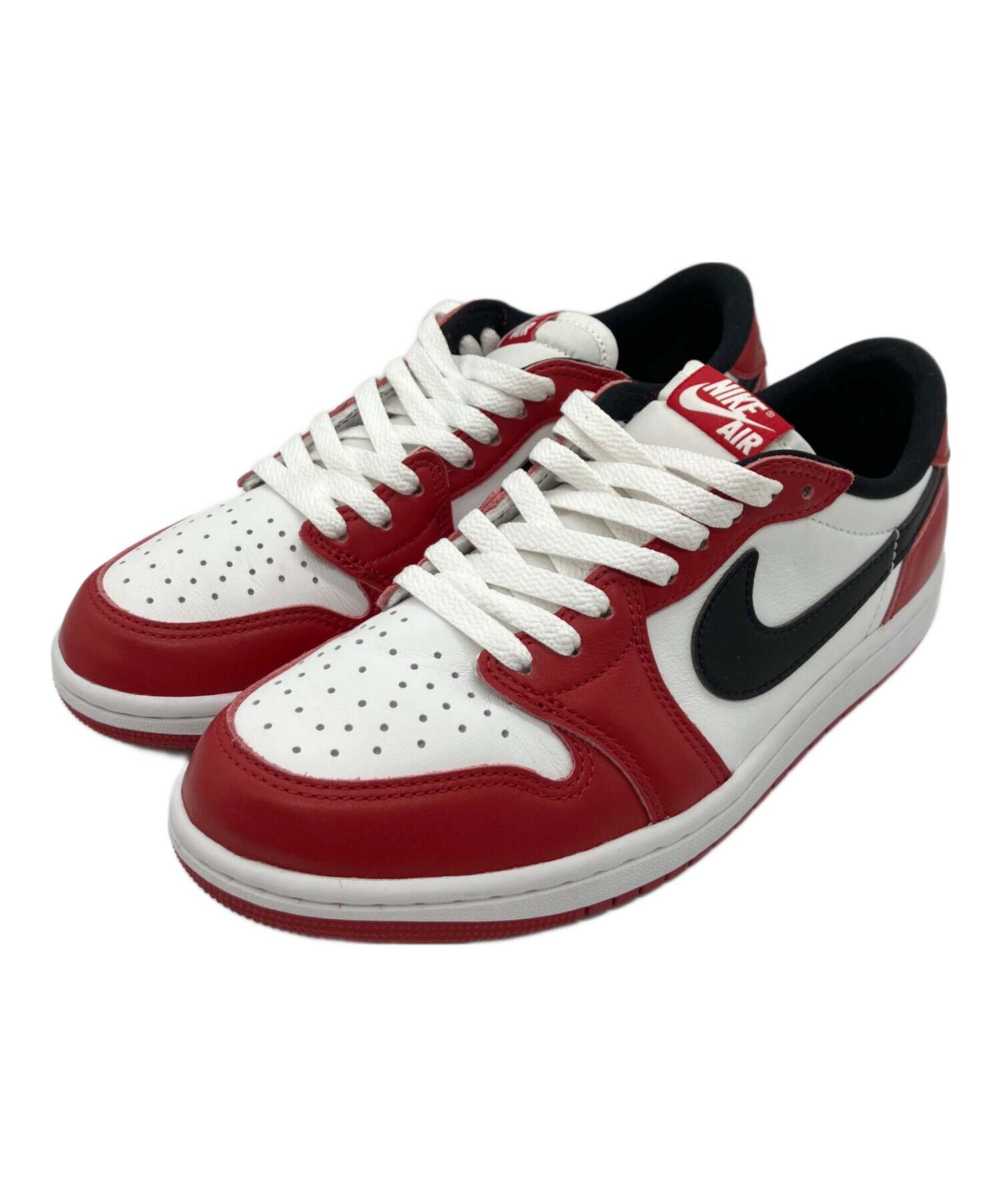 中古・古着通販】NIKE (ナイキ) AIR JORDAN 1 RETRO LOW OG レッド 