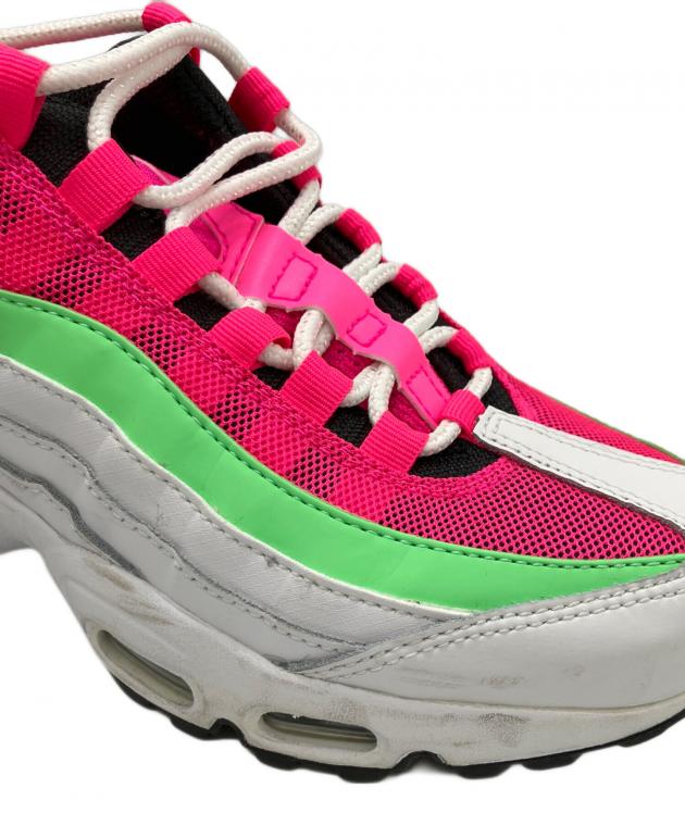 中古・古着通販】NIKE (ナイキ) WMNS AIR MAX 95 ホワイト×ピンク