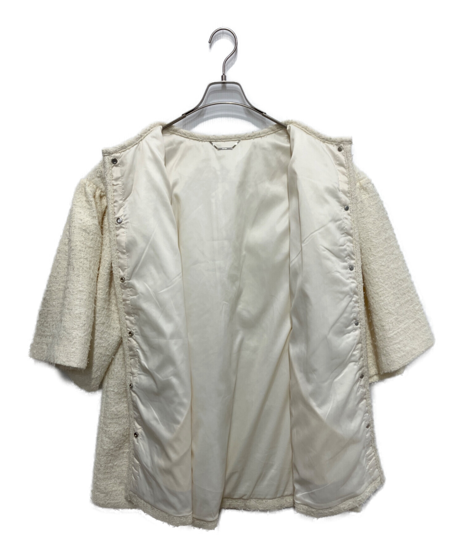 中古・古着通販】CELFORD (セルフォード) ツイードフレアーコート