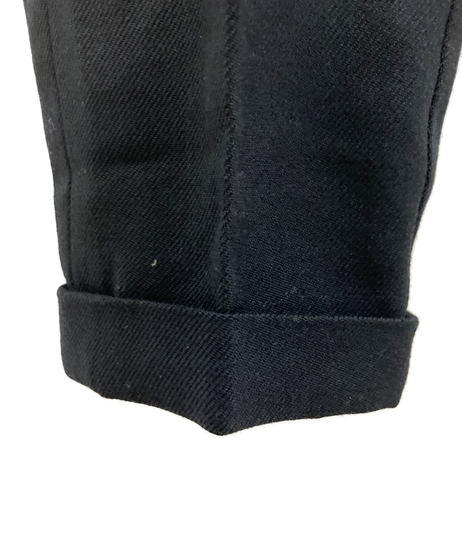 WACKO MARIA ウールスケートトラウザー　黒　S 中古・古着通販】WACKO MARIA (ワコマリア) WOOL SKATE TROUSERS
