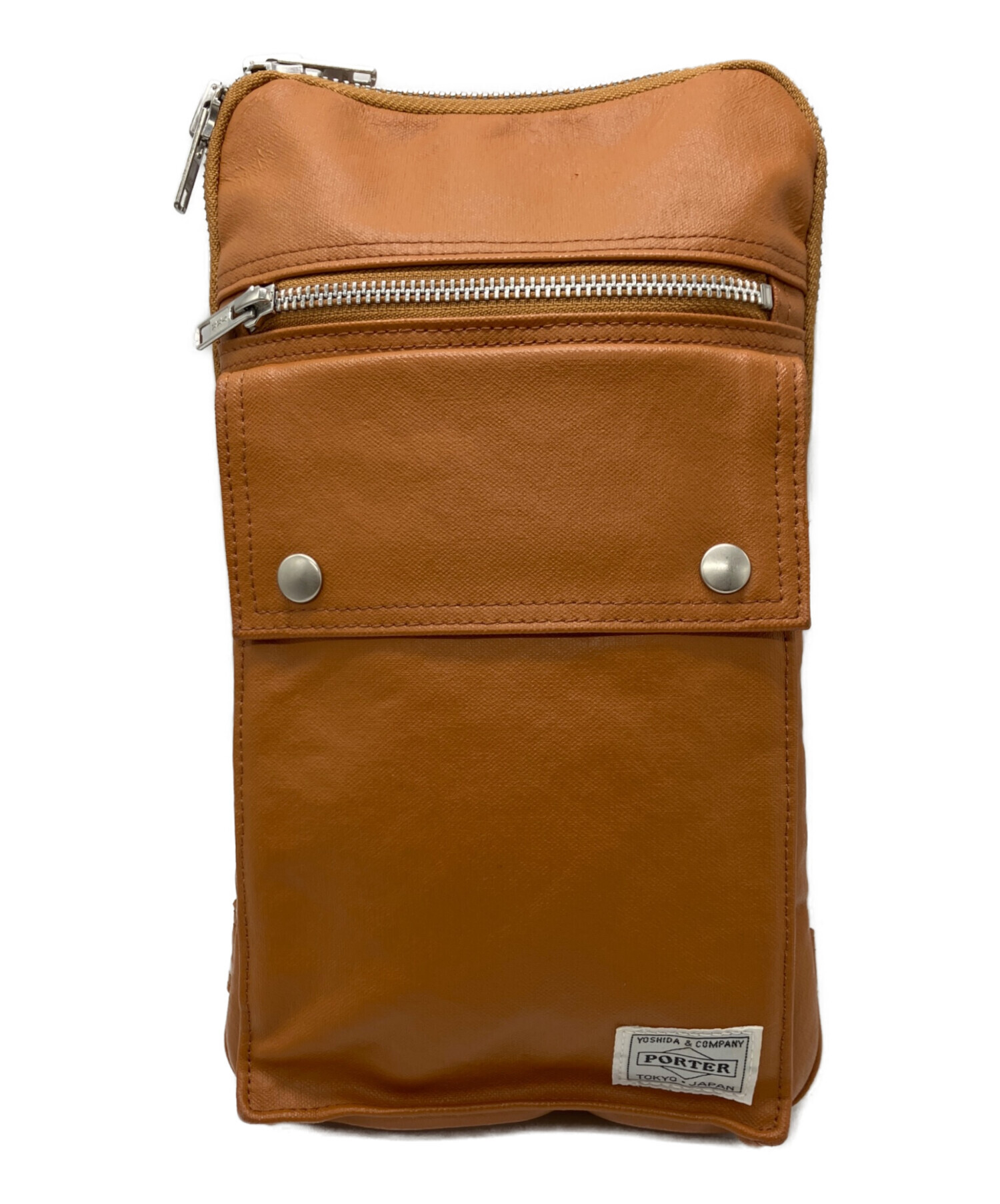 中古・古着通販】PORTER (ポーター) SLING SHOULDER BAG ブラウン 