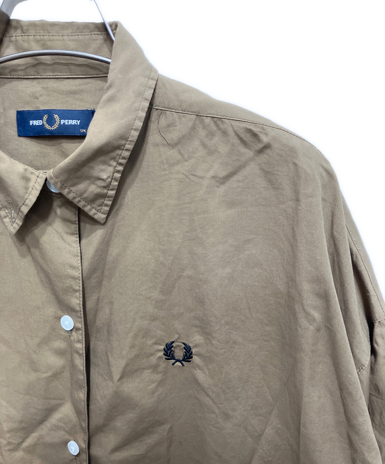 中古・古着通販】FRED PERRY (フレッドペリー) シャツワンピース