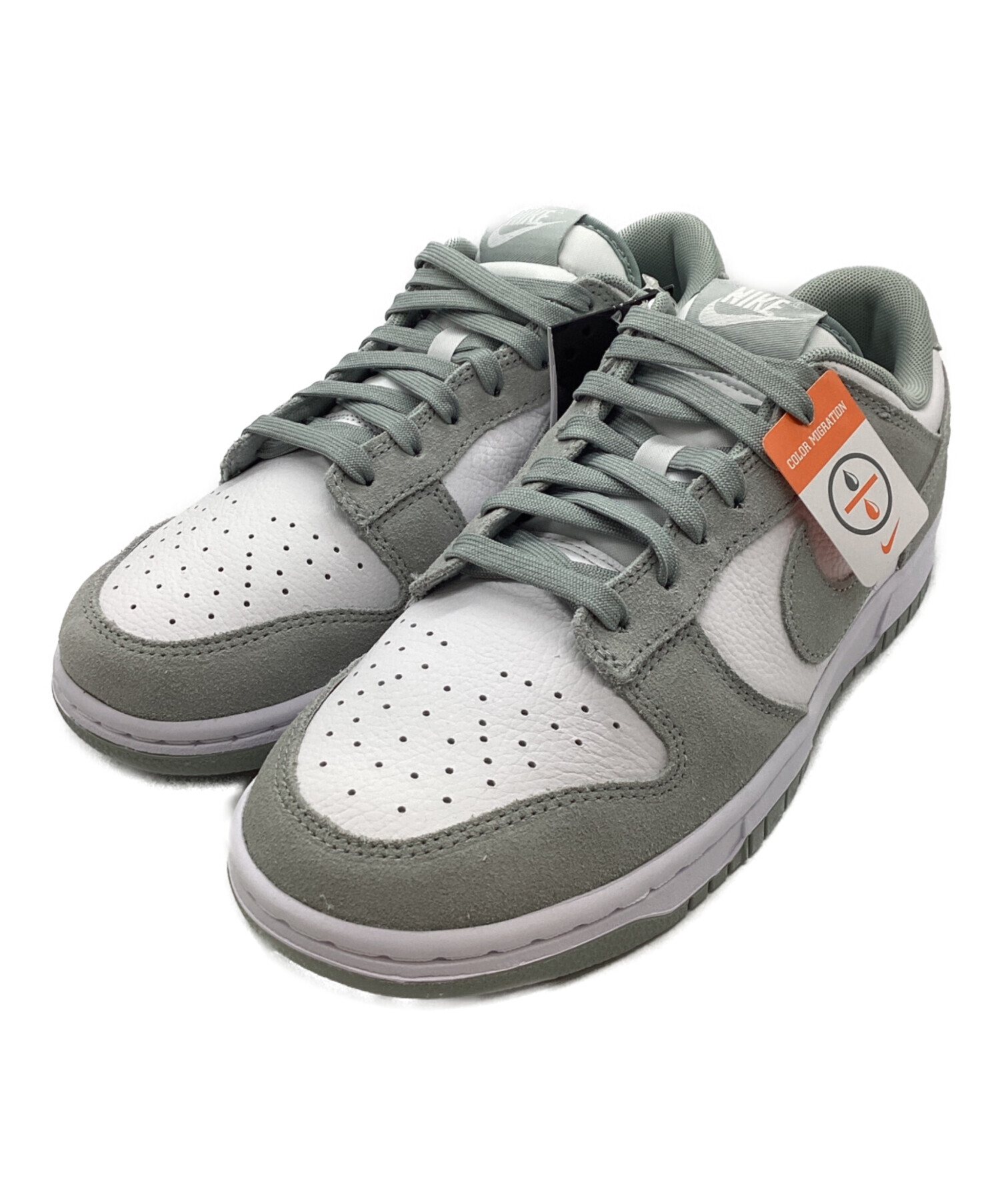 中古・古着通販】NIKE (ナイキ) DUNK LOW RETRO グレー サイズ:27cm 未 