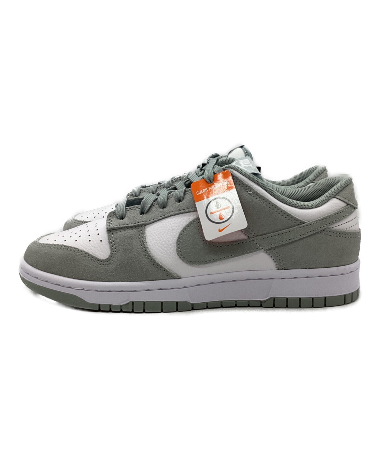 中古・古着通販】NIKE (ナイキ) DUNK LOW RETRO グレー サイズ:27cm 未 