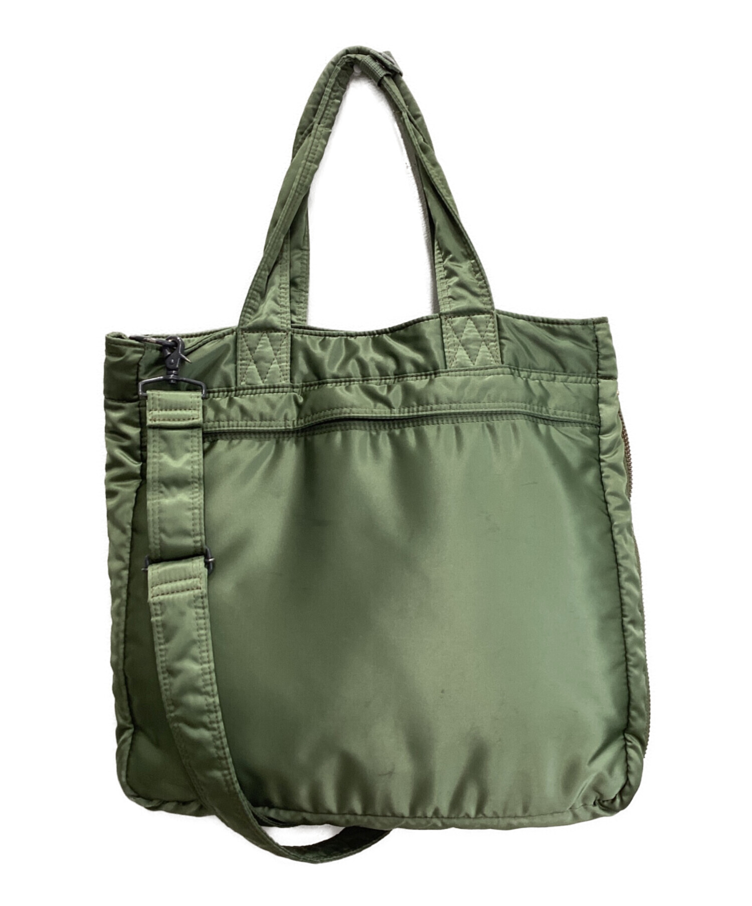 中古・古着通販】PORTER (ポーター) 2WAYトートバッグ セージ