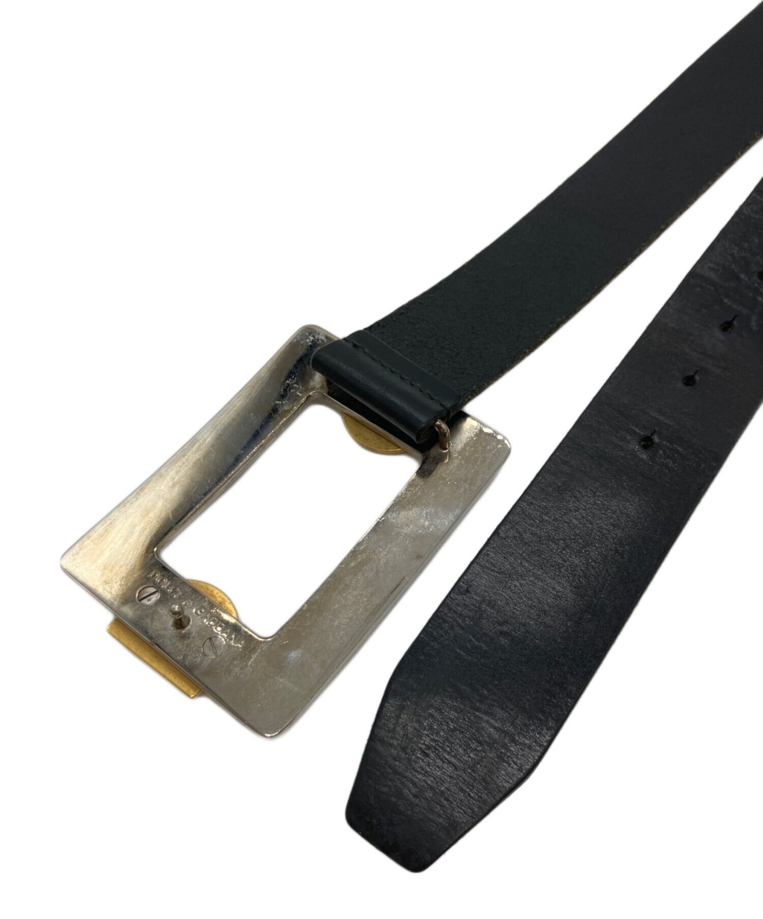 中古・古着通販】DOLCE & GABBANA (ドルチェ＆ガッバーナ) DGバックル