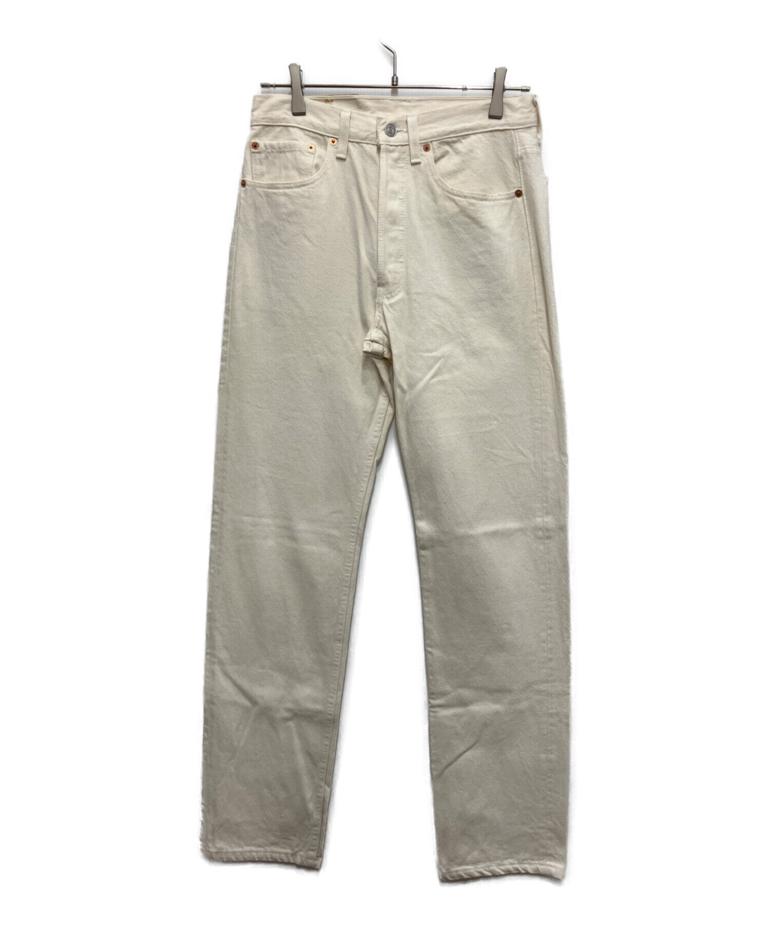 中古・古着通販】LEVI'S (リーバイス) 501デニムパンツ ホワイト