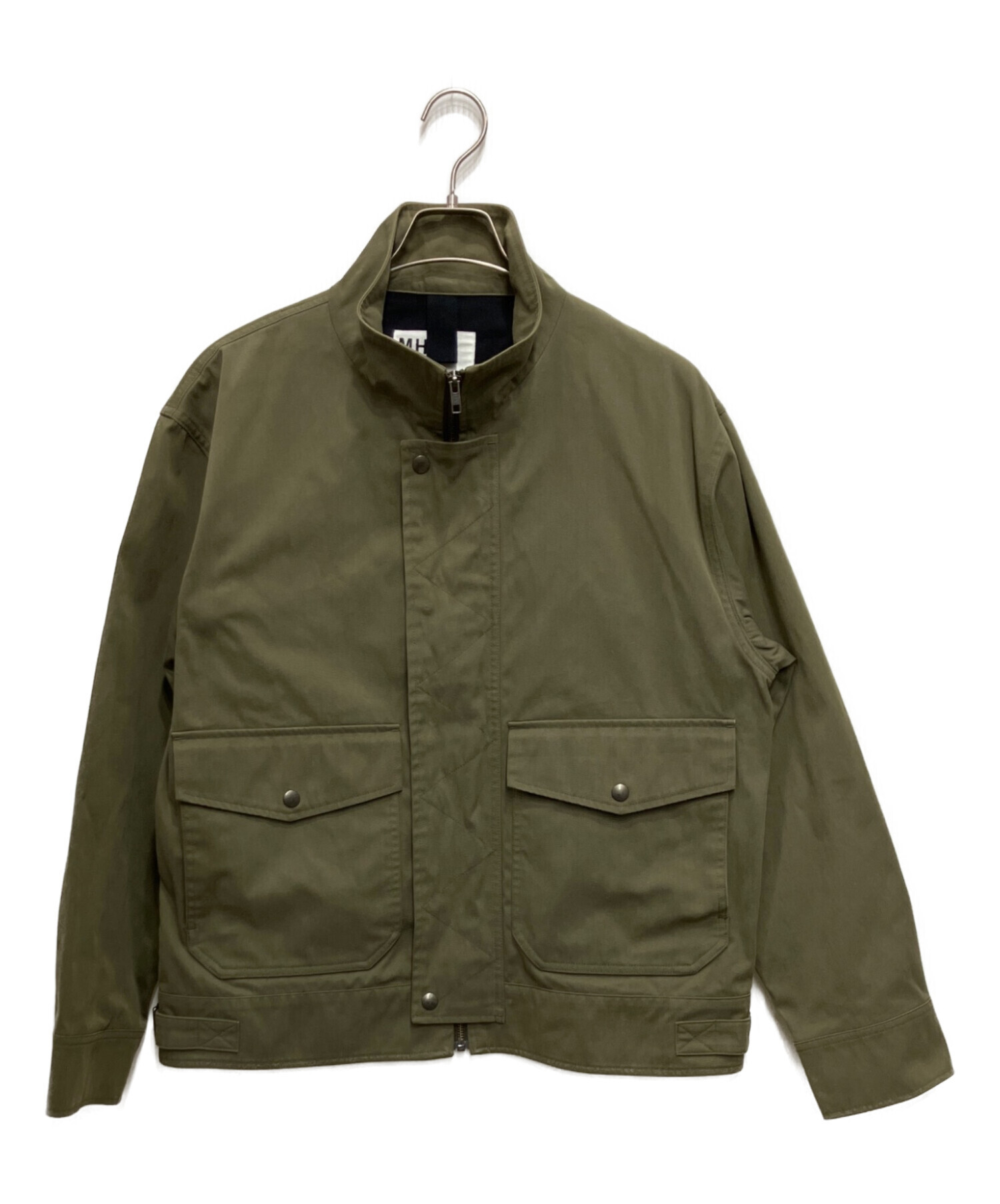 【MHL新品タグ付き】コットン麻ジャケット 中古・古着通販】MHL (エムエイチエル) COTTON NYLON TWILL ジャケット