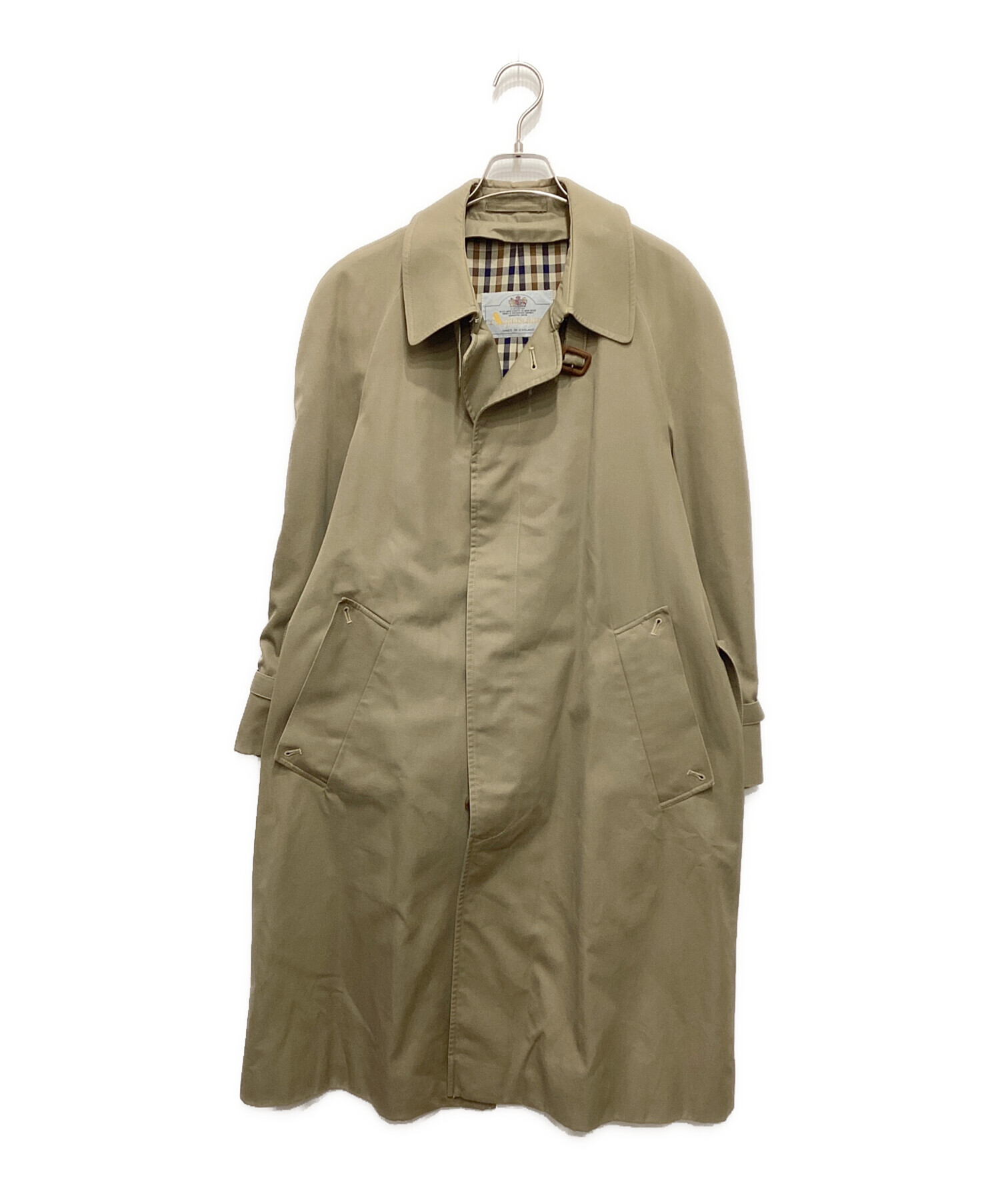 中古・古着通販】Aquascutum (アクアスキュータム) 英国製バルマカーン