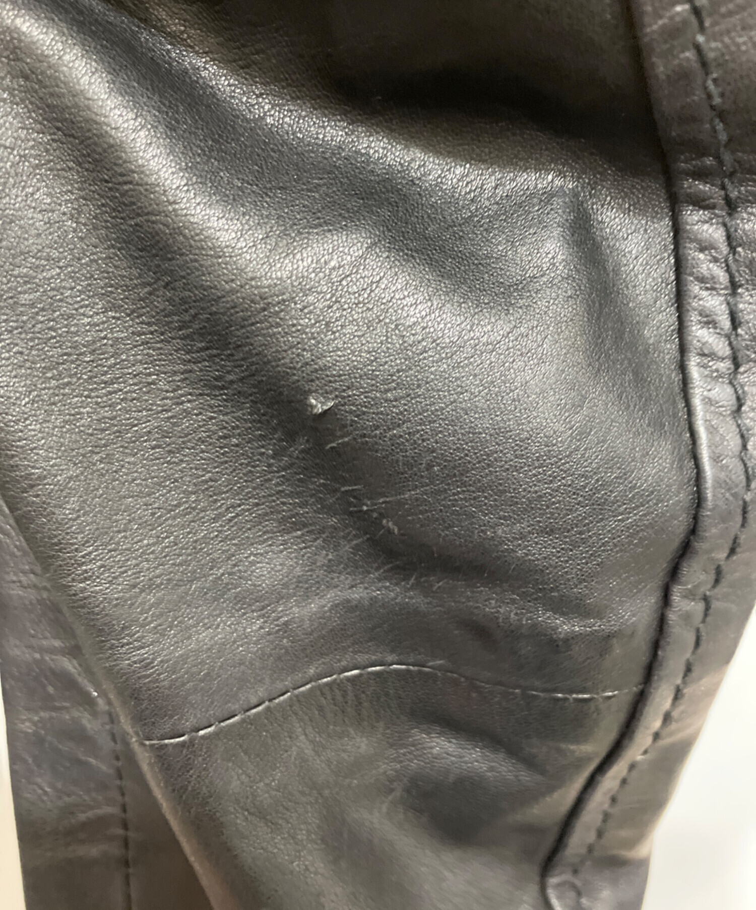中古・古着通販】DIESEL (ディーゼル) ライダースジャケット ブラック