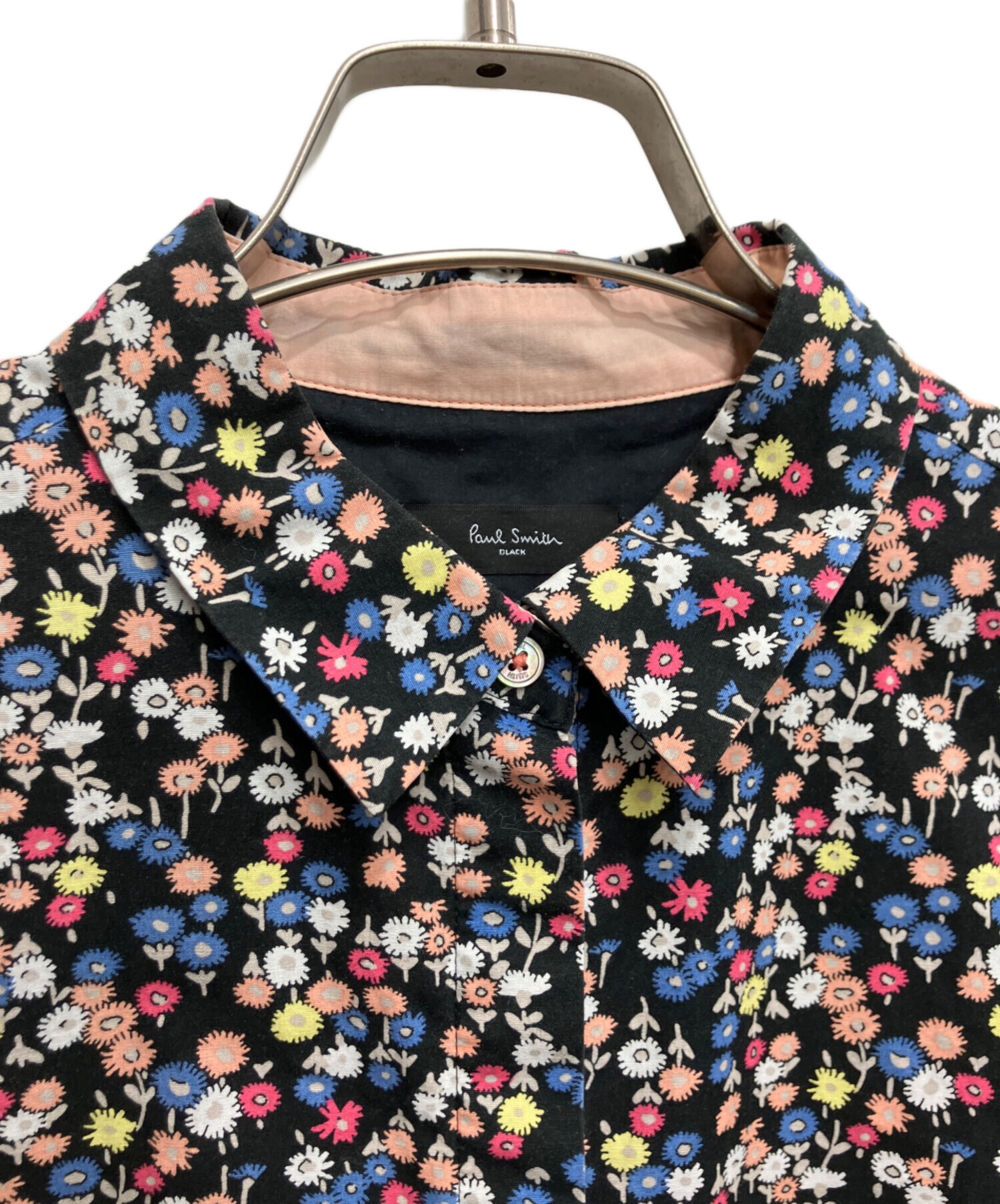 新品タグ付✨ポールスミス Paul Smith リバティ シャツ 近年 42 中古・古着通販】Paul Smith BLACK (ポールスミスブラック) リバティ