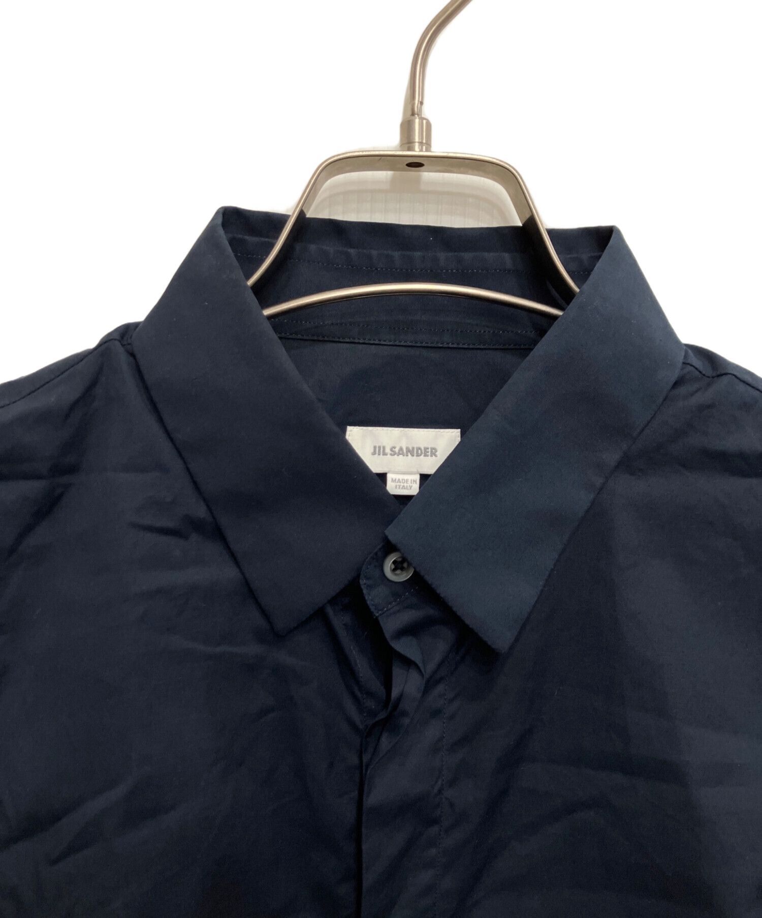 中古・古着通販】JIL SANDER (ジルサンダー) ドレスシャツ ネイビー
